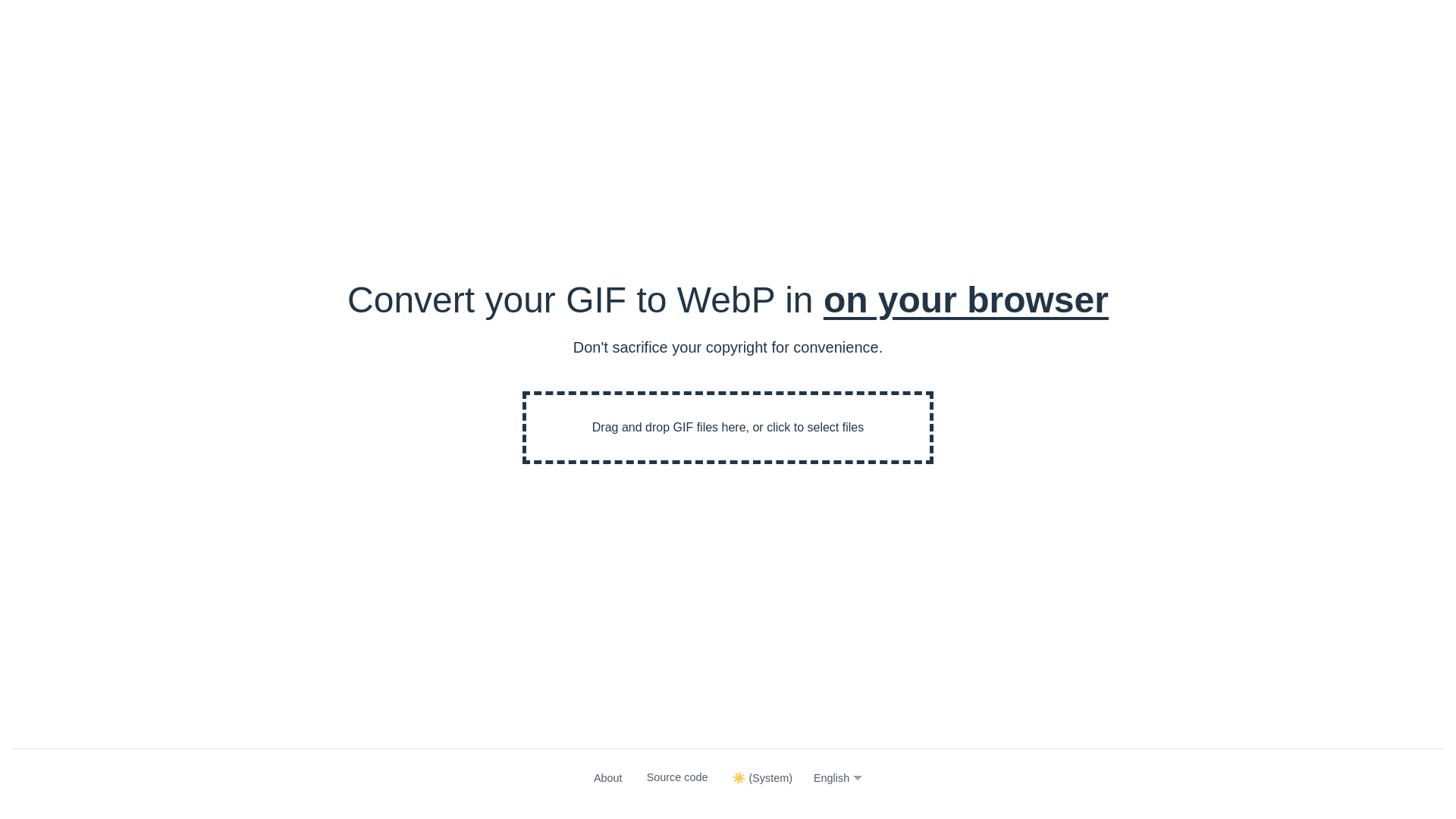 website screenshot of https://gif2webp-com.pages.dev/