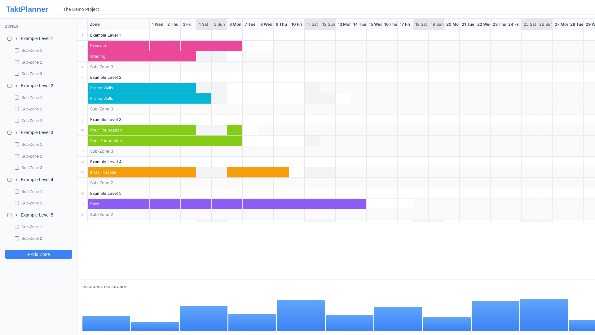 website screenshot of https://takt-planner-app.pages.dev/