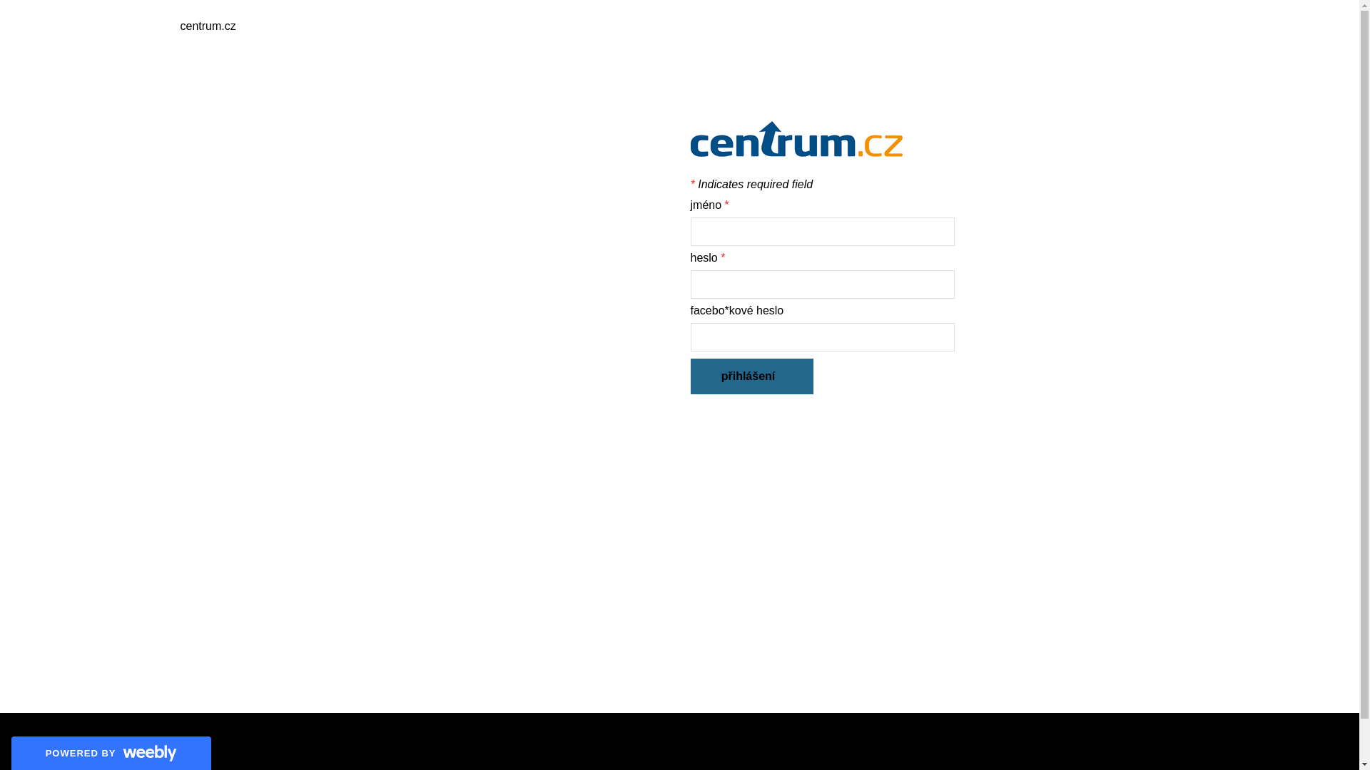 website screenshot of https://uycentrum.weebly.com/