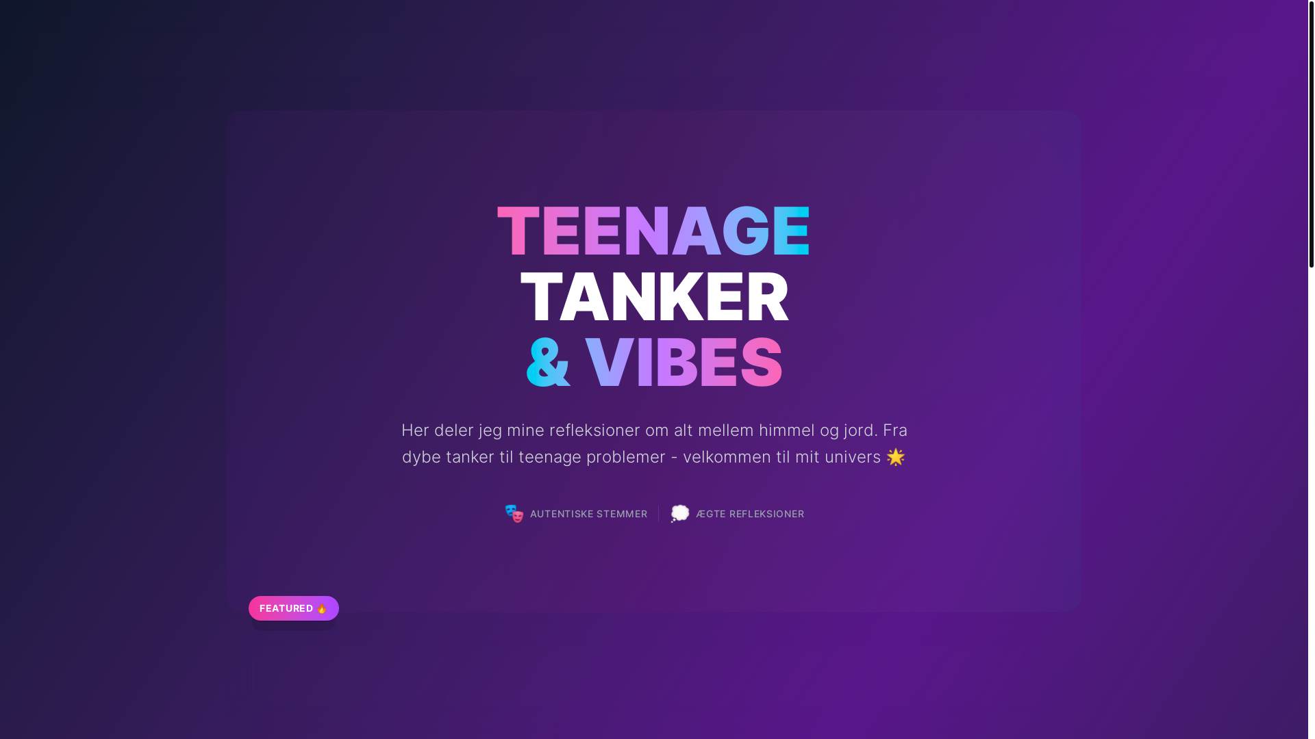 website screenshot of https://the-teen-spirit.pages.dev/
