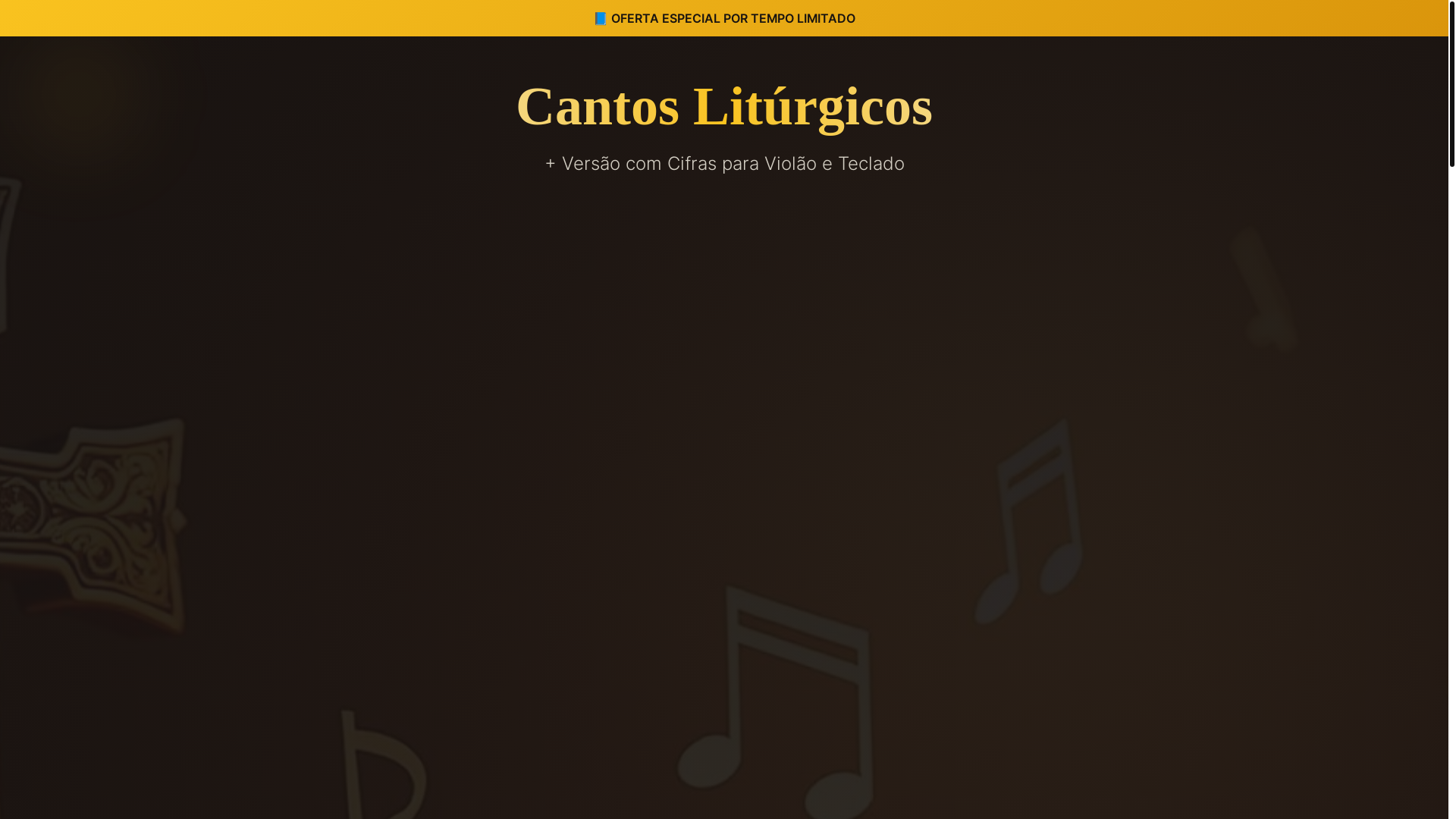 website screenshot of https://cantosliturgicos.online/