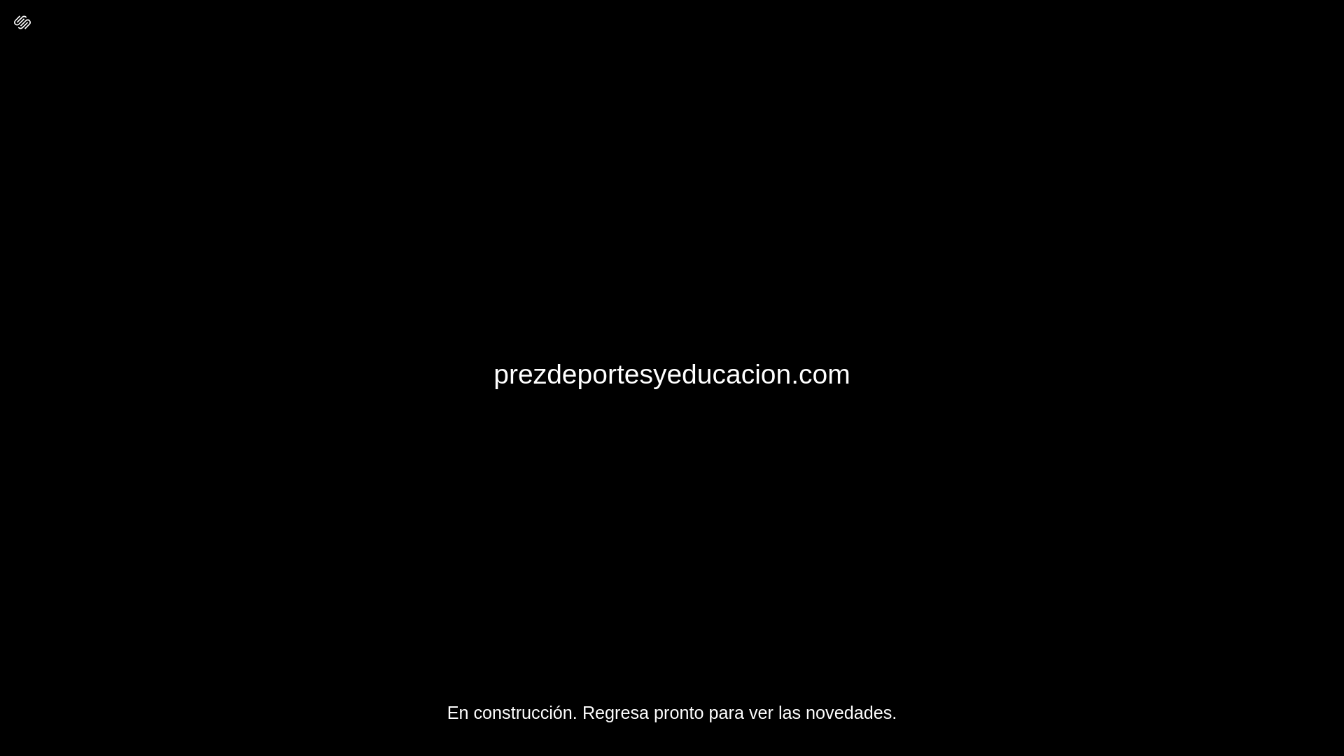 website screenshot of https://prezdeportesyeducacion.com/