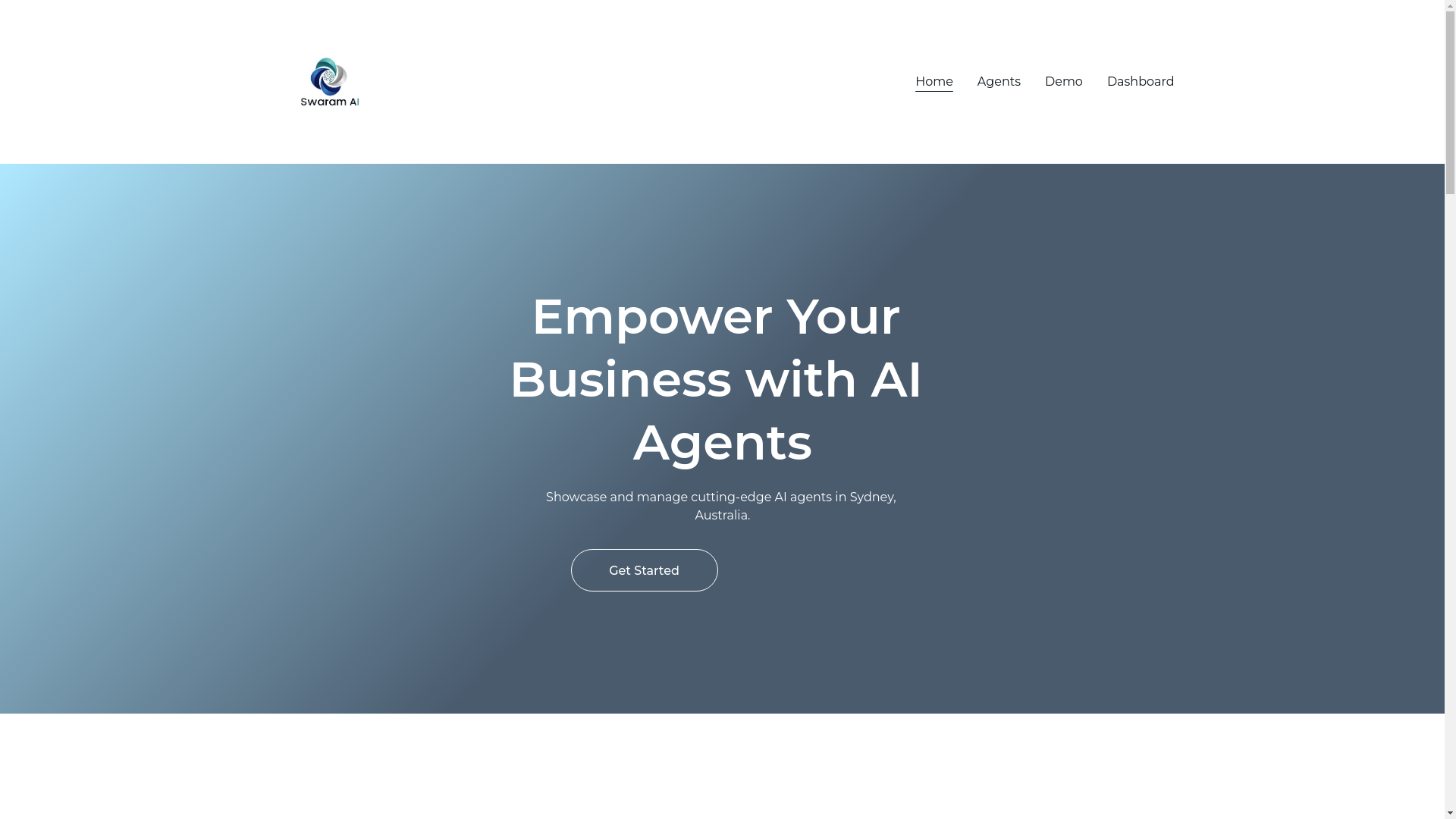 website screenshot of https://swaramai.tech/