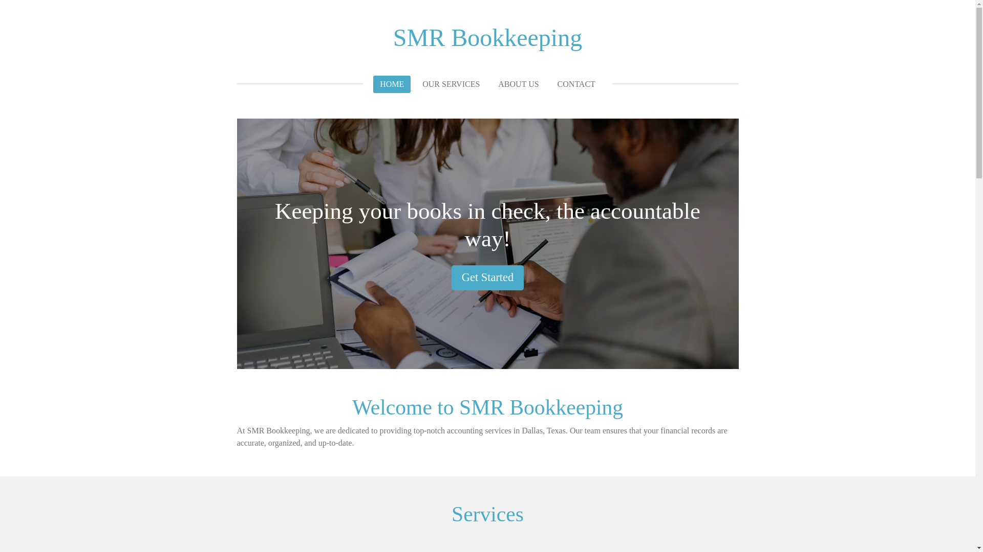 website screenshot of https://smr-bookkeeping.org/
