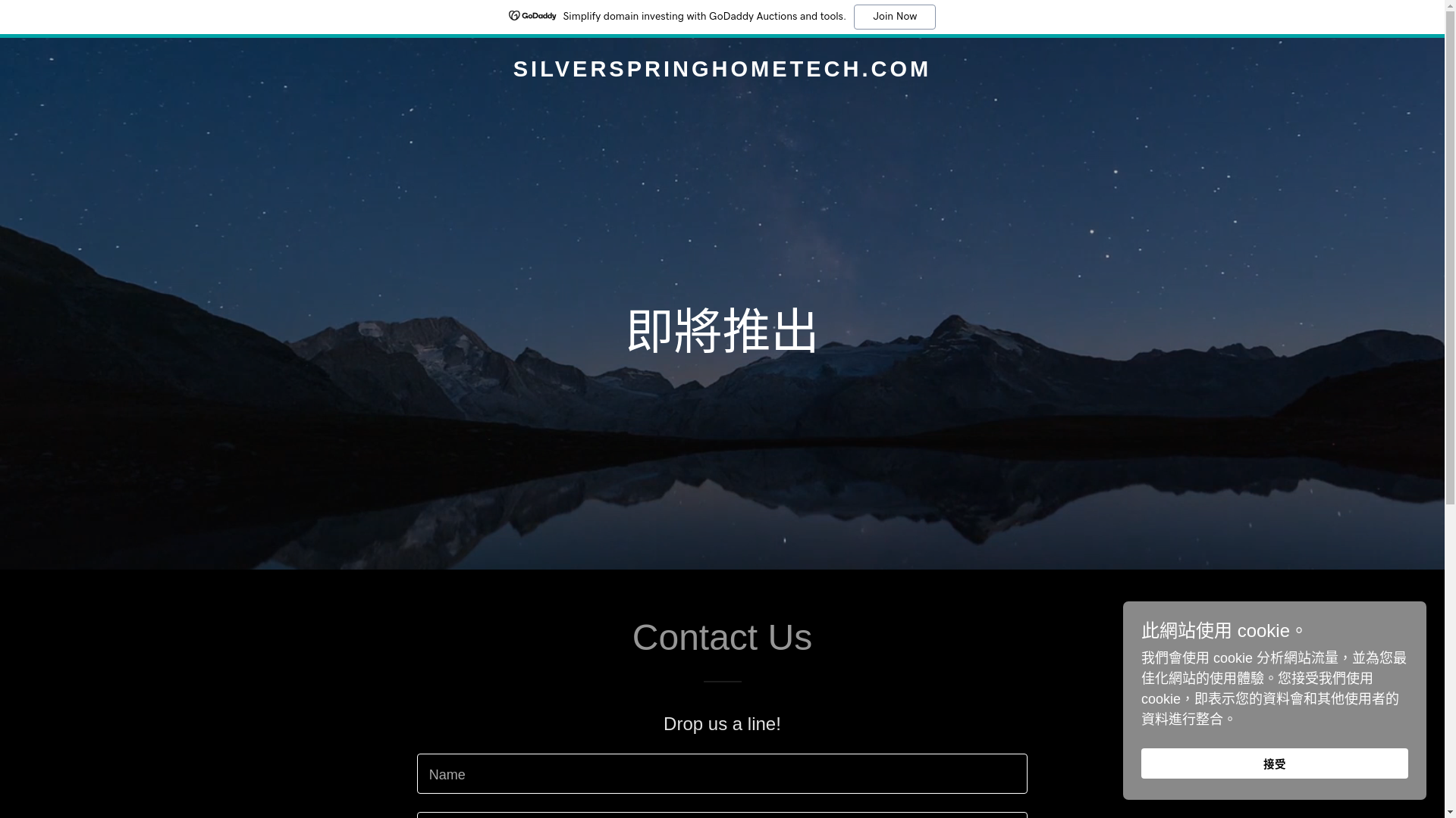 website screenshot of https://silverspringhometech.com/