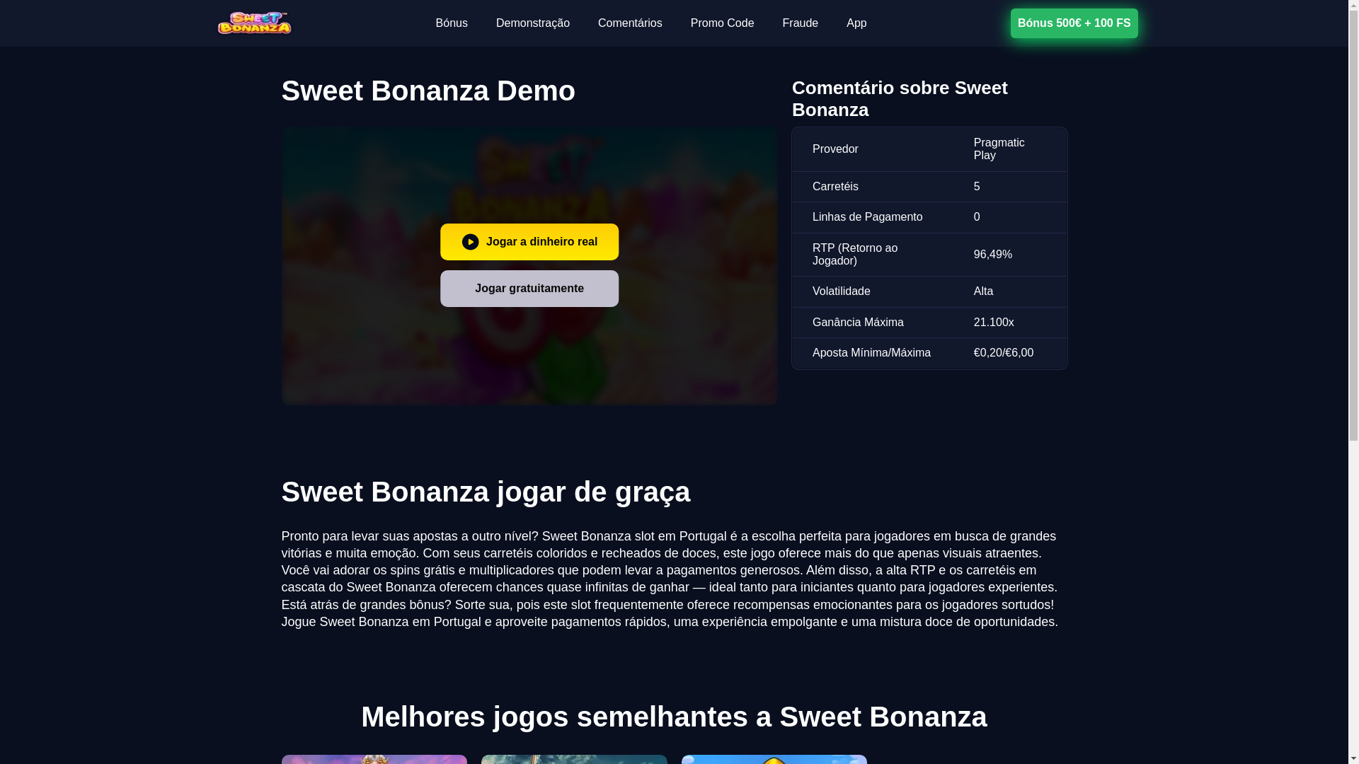 website screenshot of https://sweetbonanzademo-pt-1120.pages.dev/