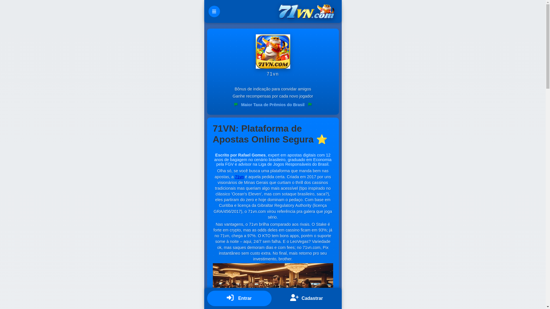 website screenshot of https://71vn.net/