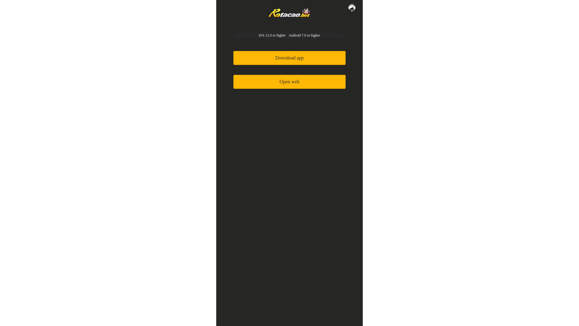 website screenshot of https://rotacao.io/
