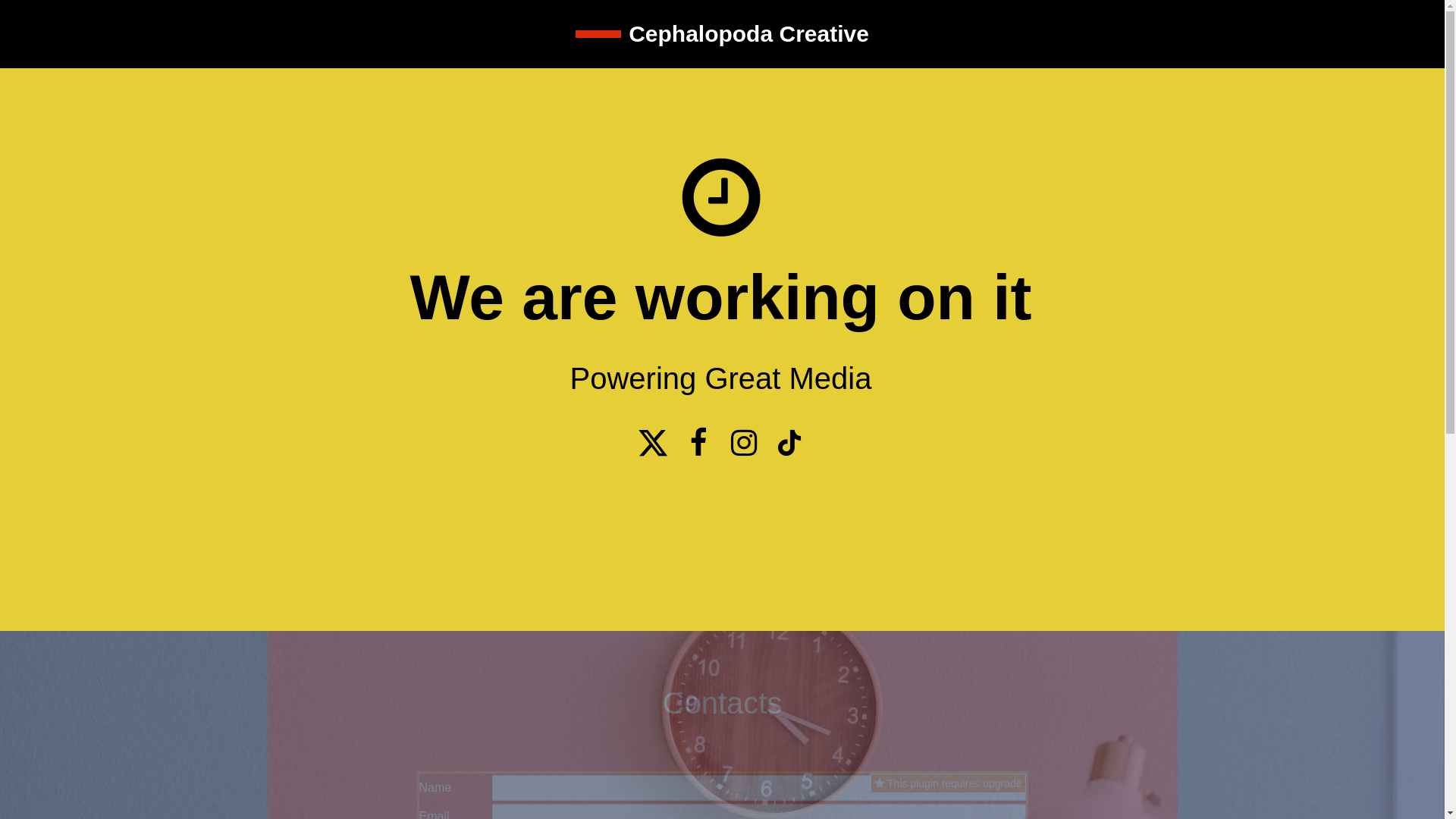 website screenshot of https://ccreative.site/