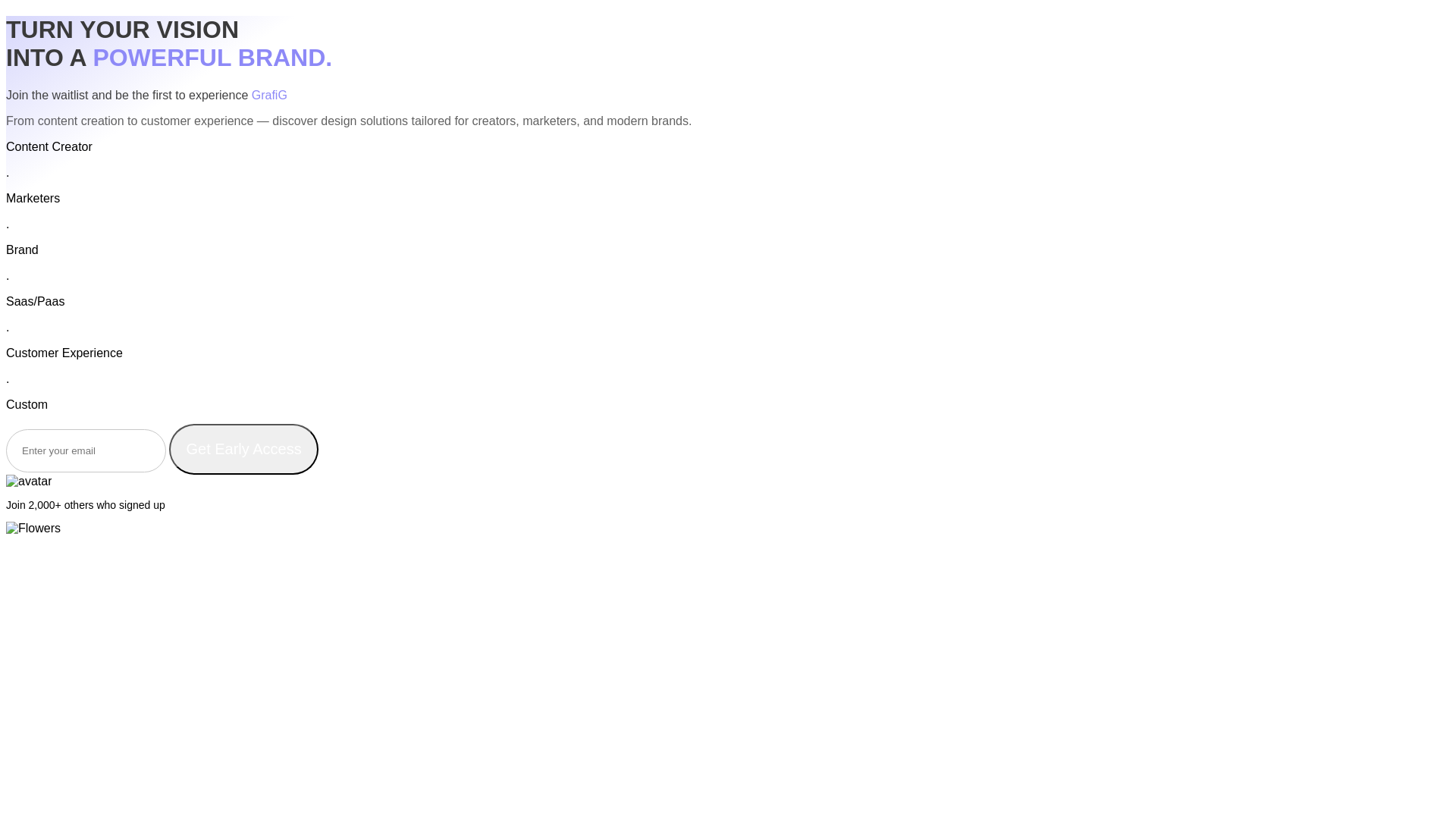 website screenshot of https://grafig-waitlist.pages.dev/