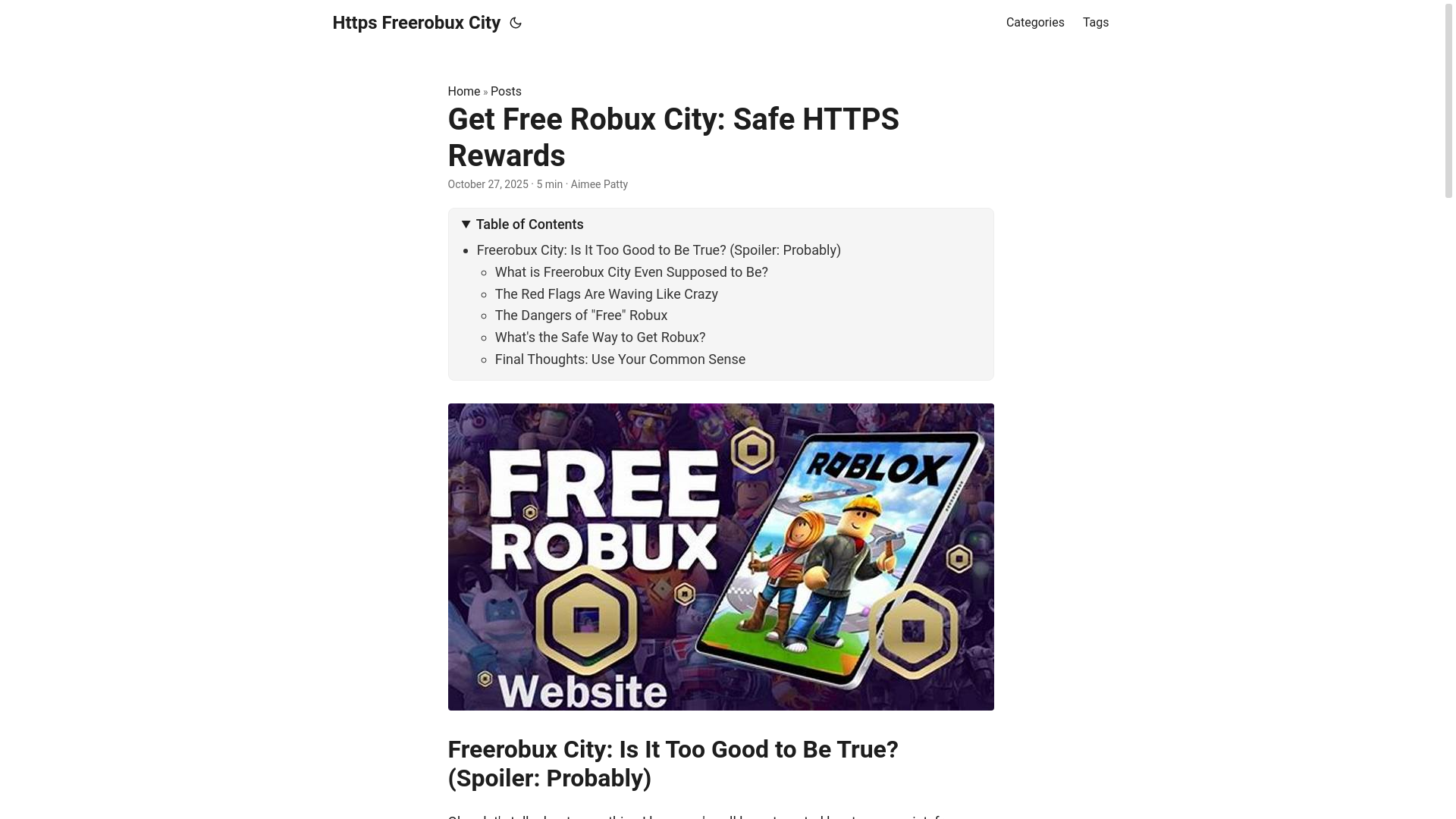 website screenshot of https://https-freerobux-city.pages.dev/