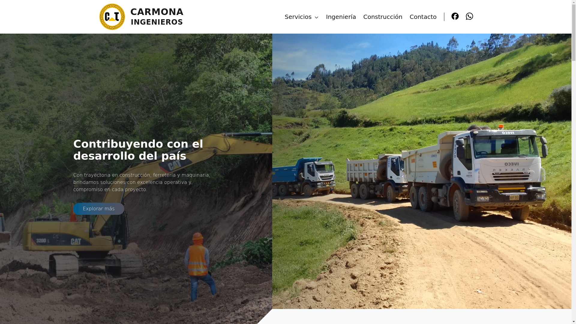website screenshot of https://carmonaingenieros.com/