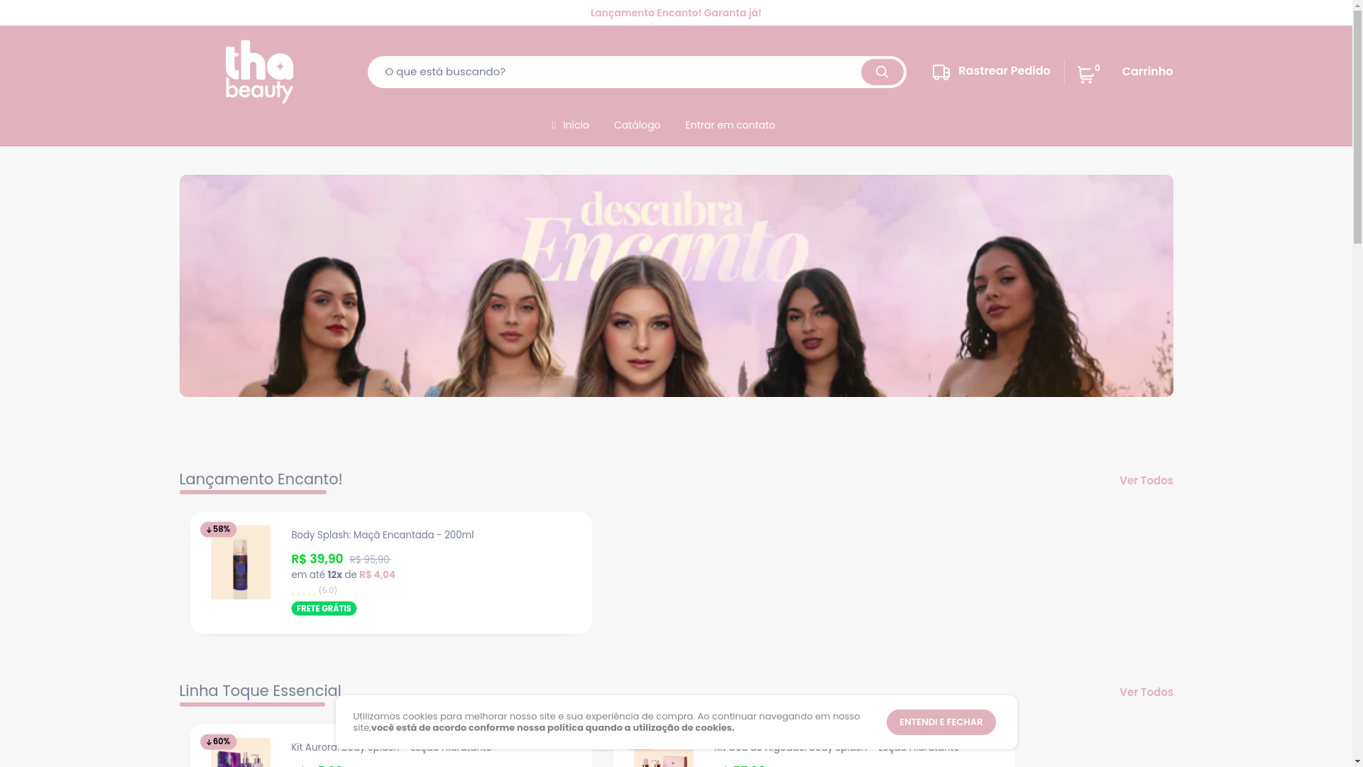 website screenshot of https://usethabeautybr.site/
