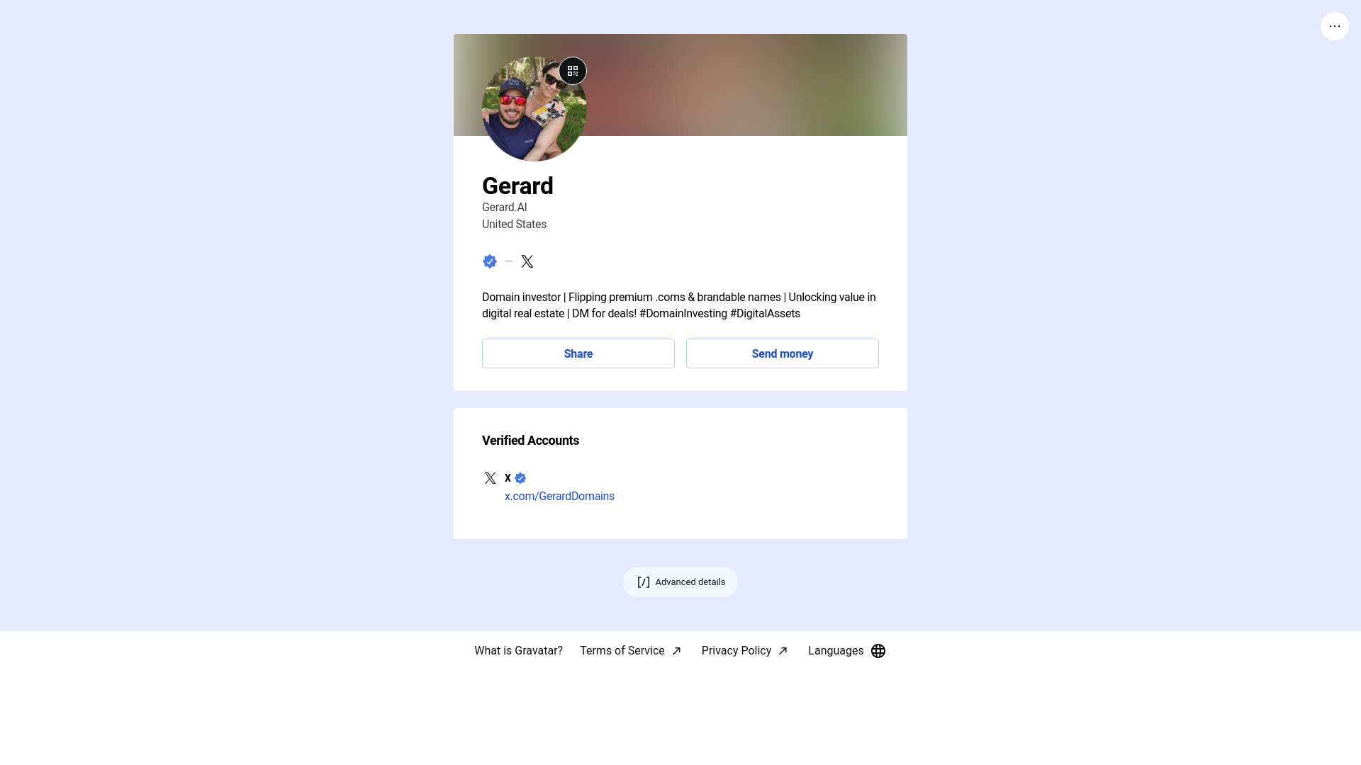 website screenshot of https://mistername.pro/