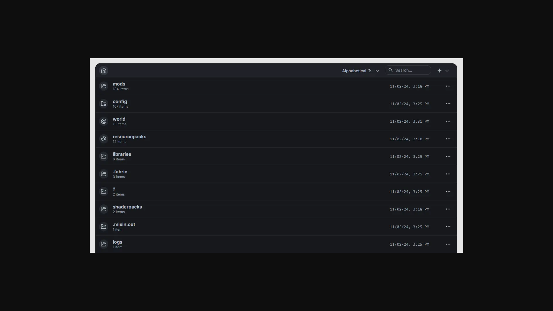website screenshot of https://cdn.modrinth.com/servers/content-dark.webp
