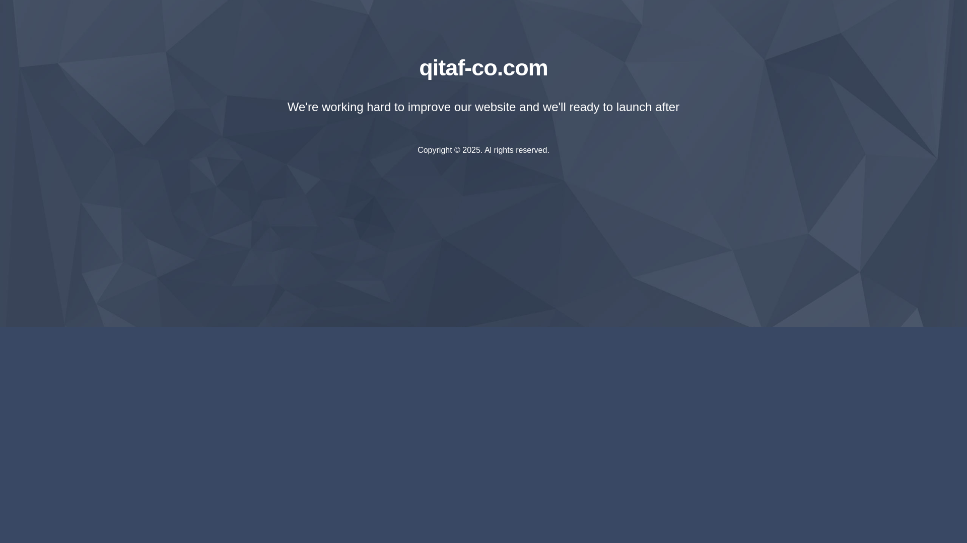 website screenshot of https://qitaf-co.com/