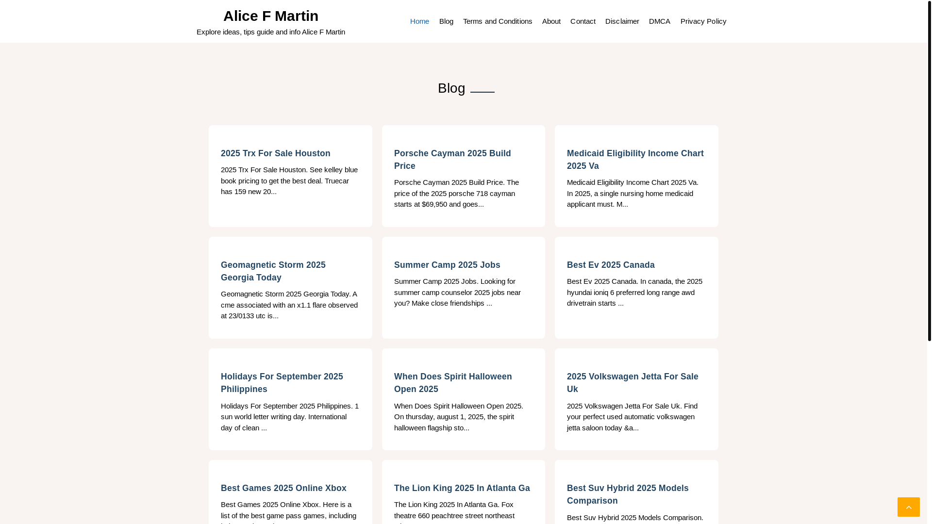 website screenshot of https://alicefmartint.pages.dev/