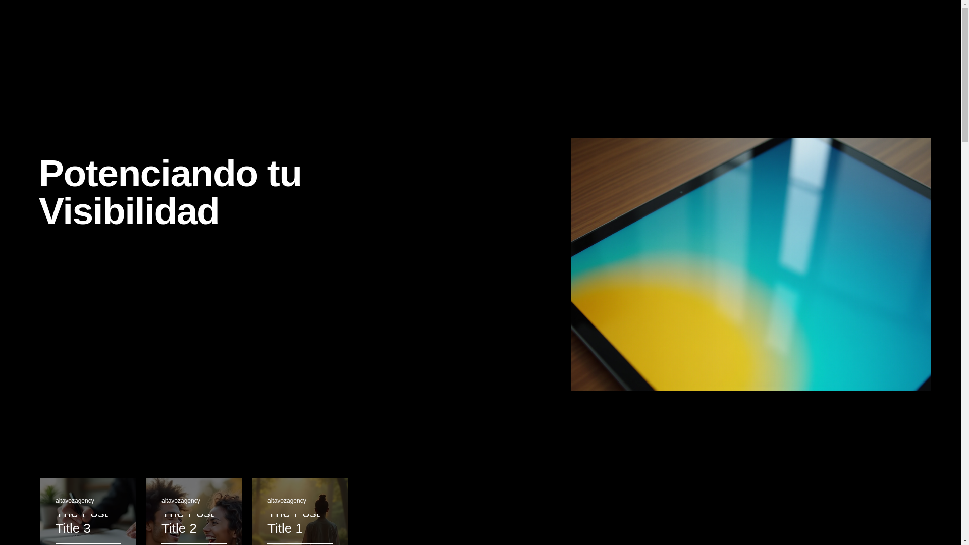 website screenshot of https://altavozcr.com/