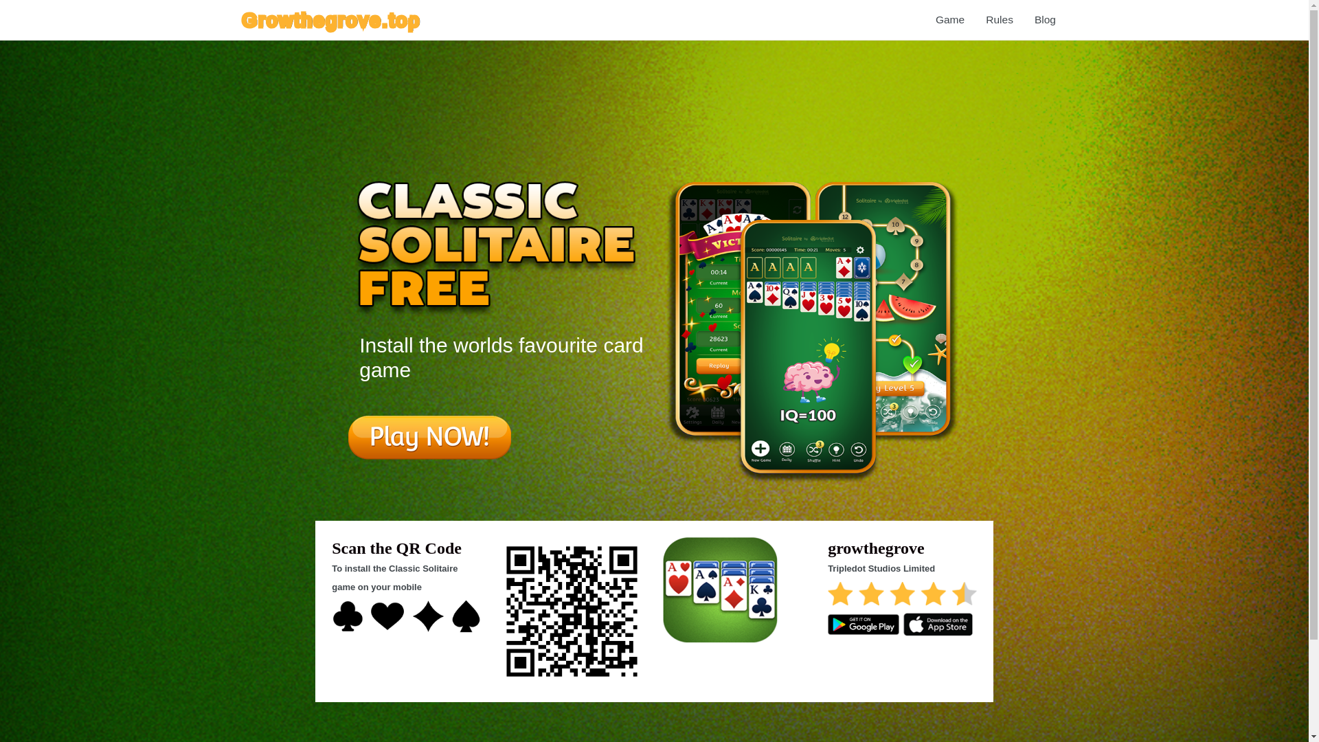 website screenshot of https://growthegrove.top/