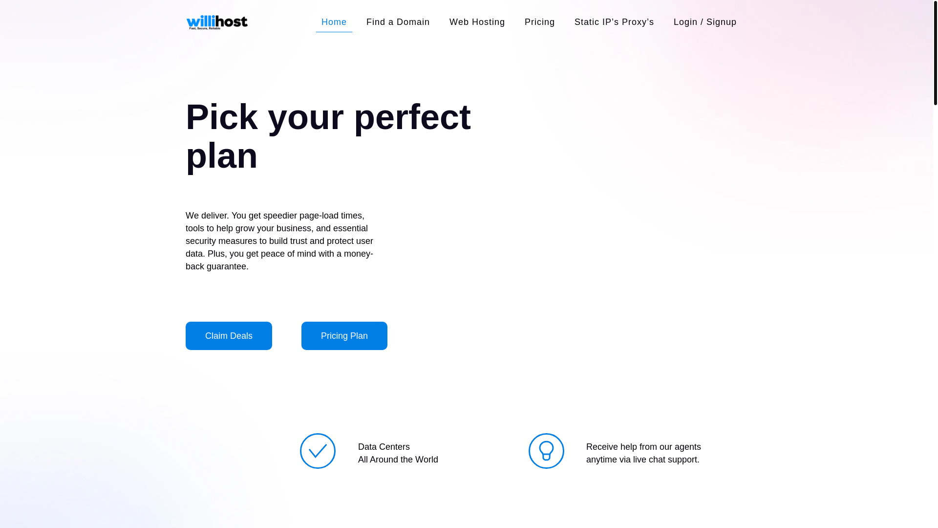 website screenshot of https://hydrowavesofficial.com/