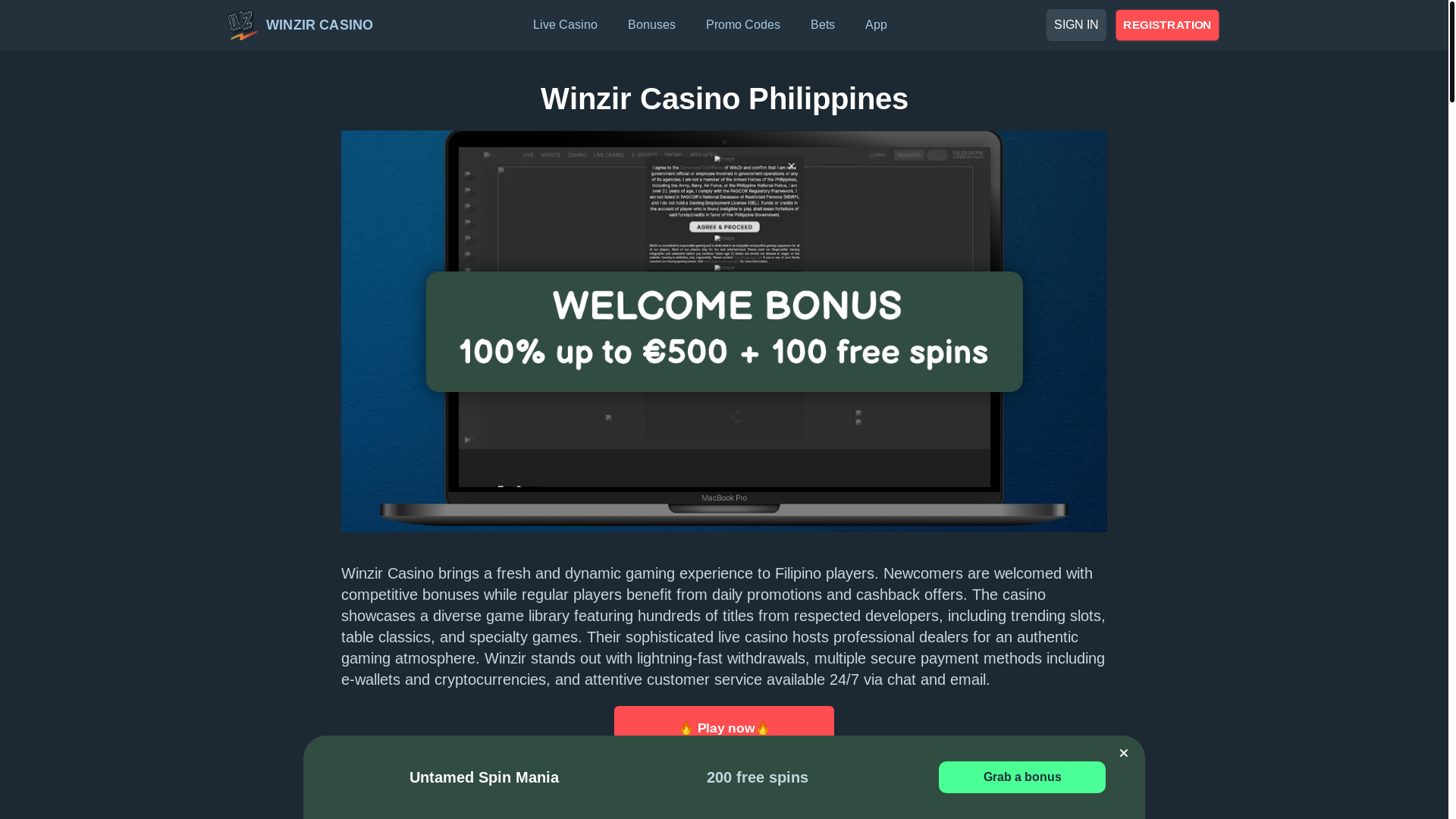 website screenshot of https://winzir-casino-net.pages.dev/