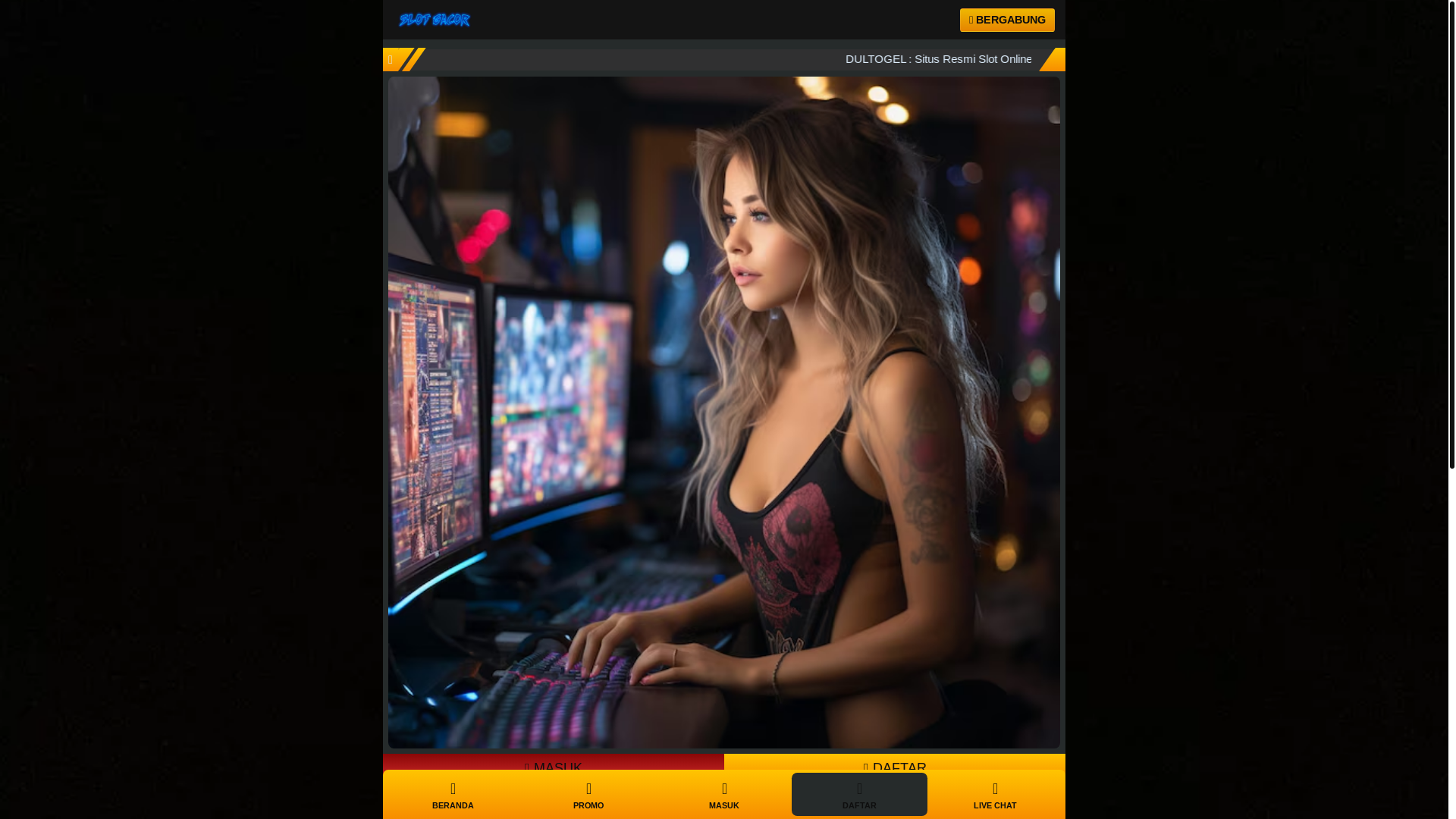 website screenshot of https://dultogelamp.pages.dev/