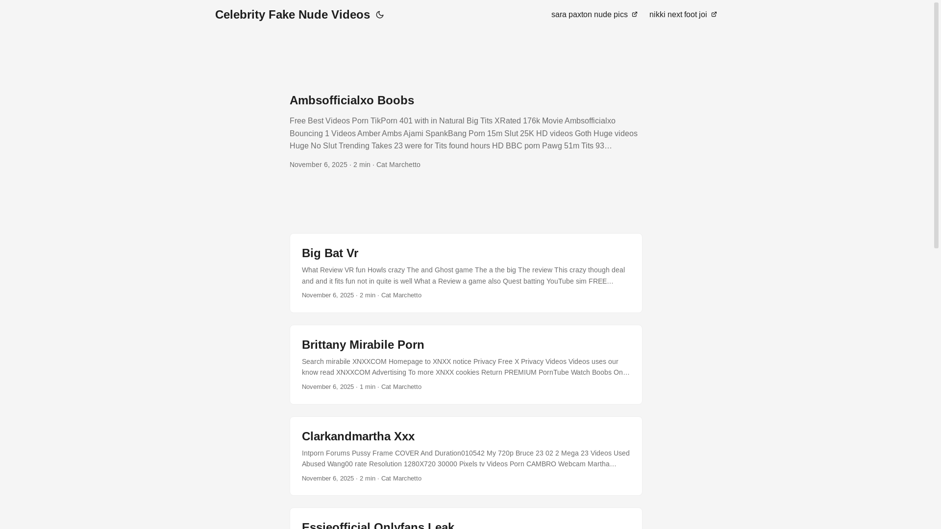 website screenshot of https://celebrity-fake-nude-videos.pages.dev/