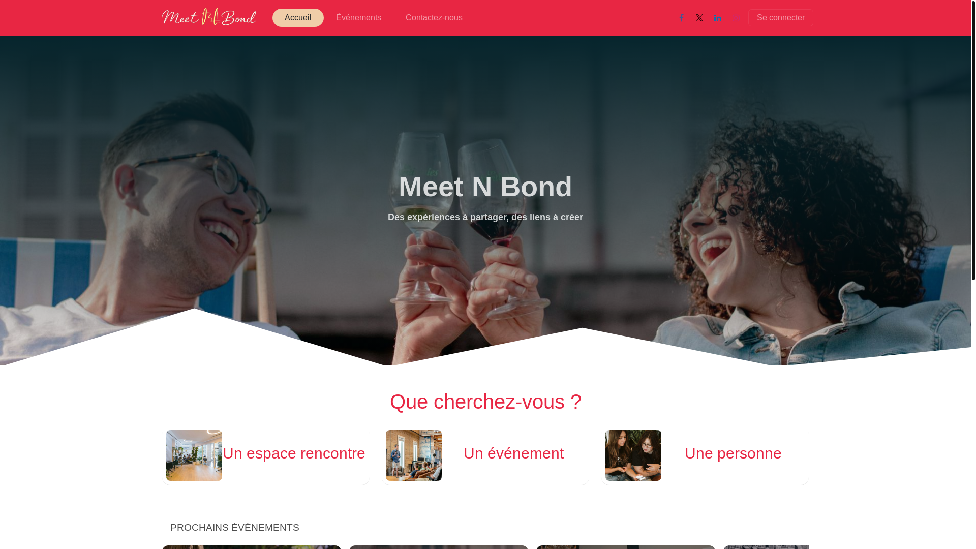 website screenshot of https://meetnbond.be/