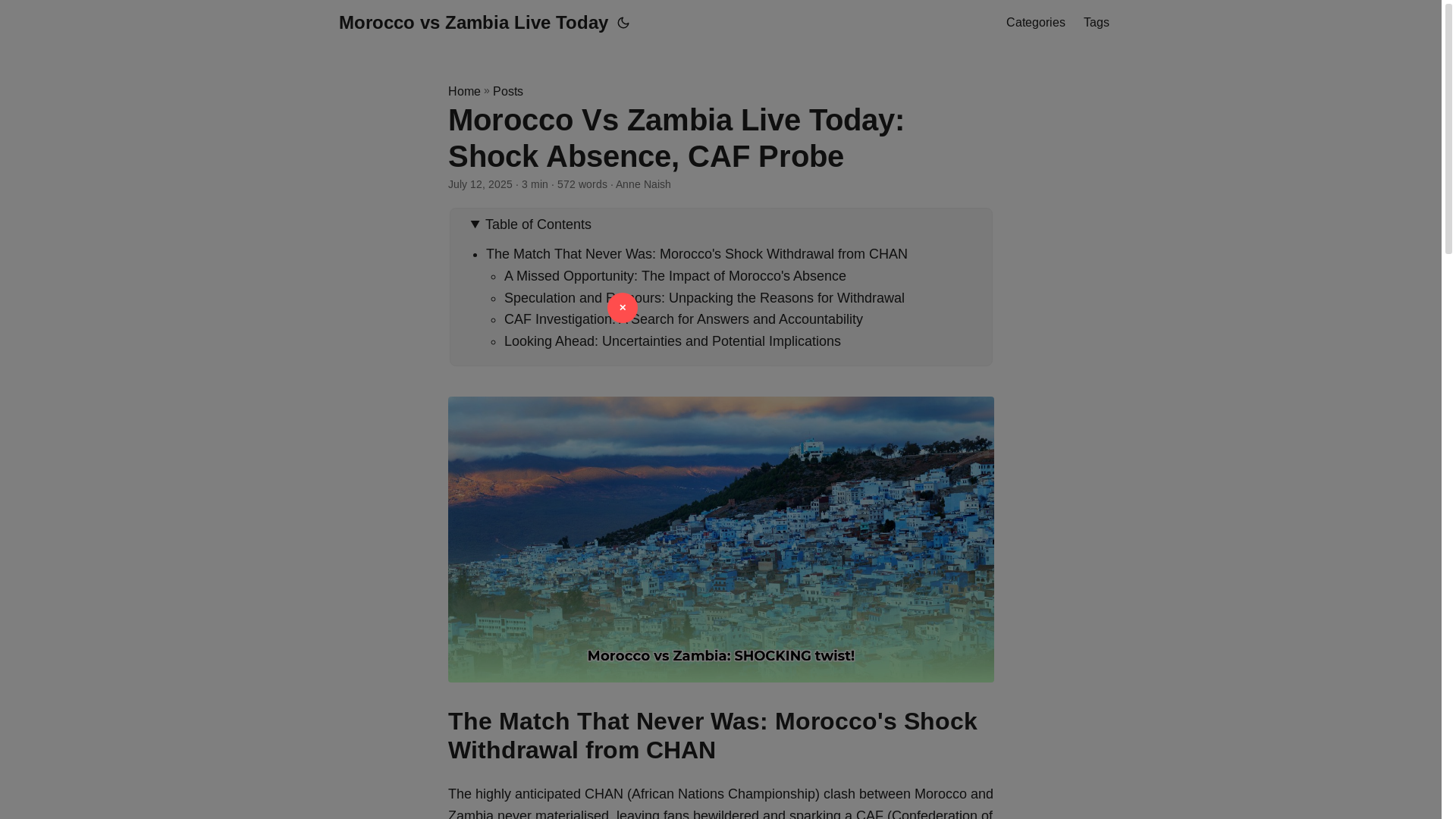 website screenshot of https://morocco-vs-zambia-live-today.pages.dev/