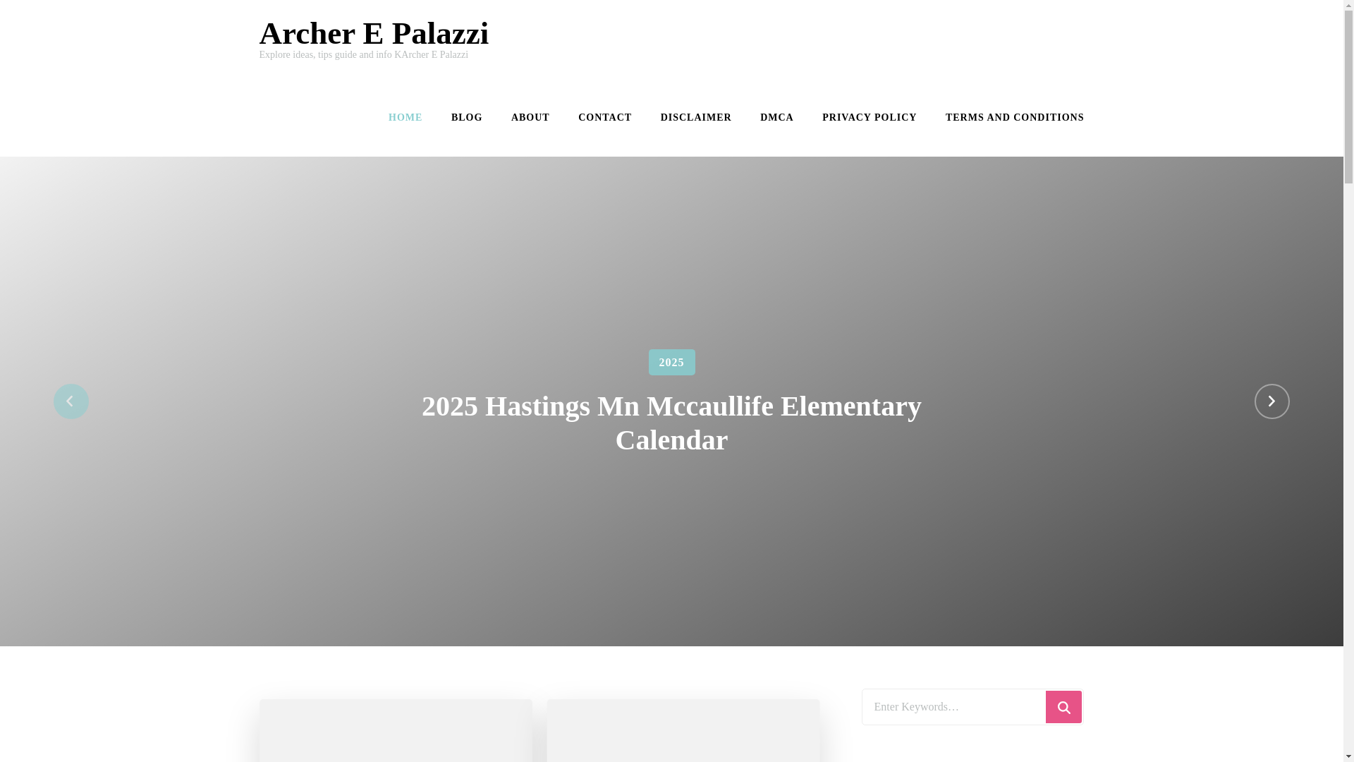 website screenshot of https://archerepalazzi.pages.dev/