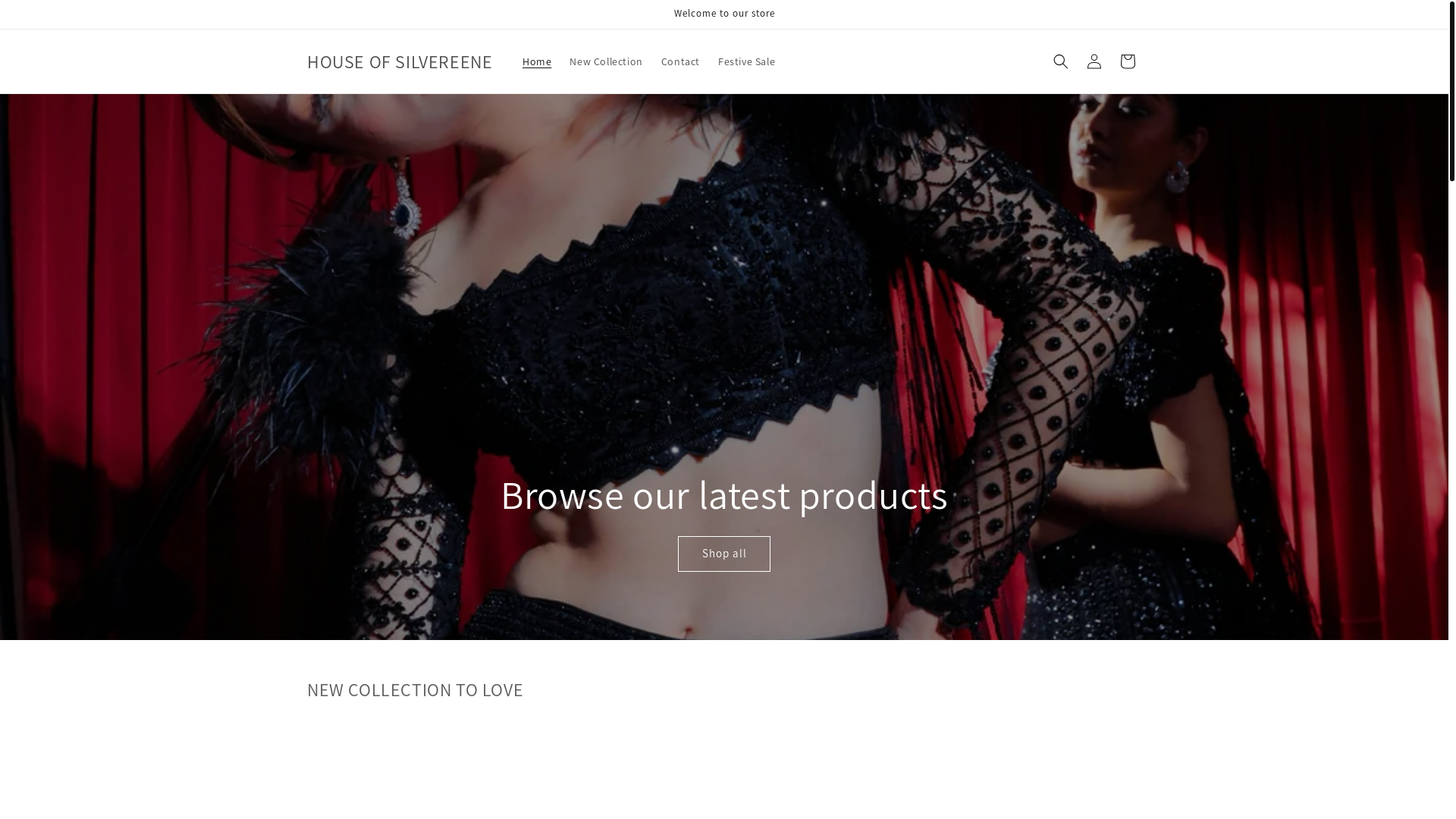 website screenshot of https://houseofsilvereene.com/