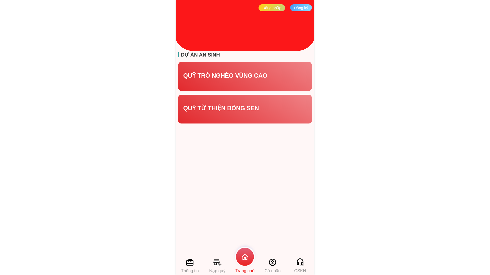 website screenshot of https://quytrongheovungcao.online/