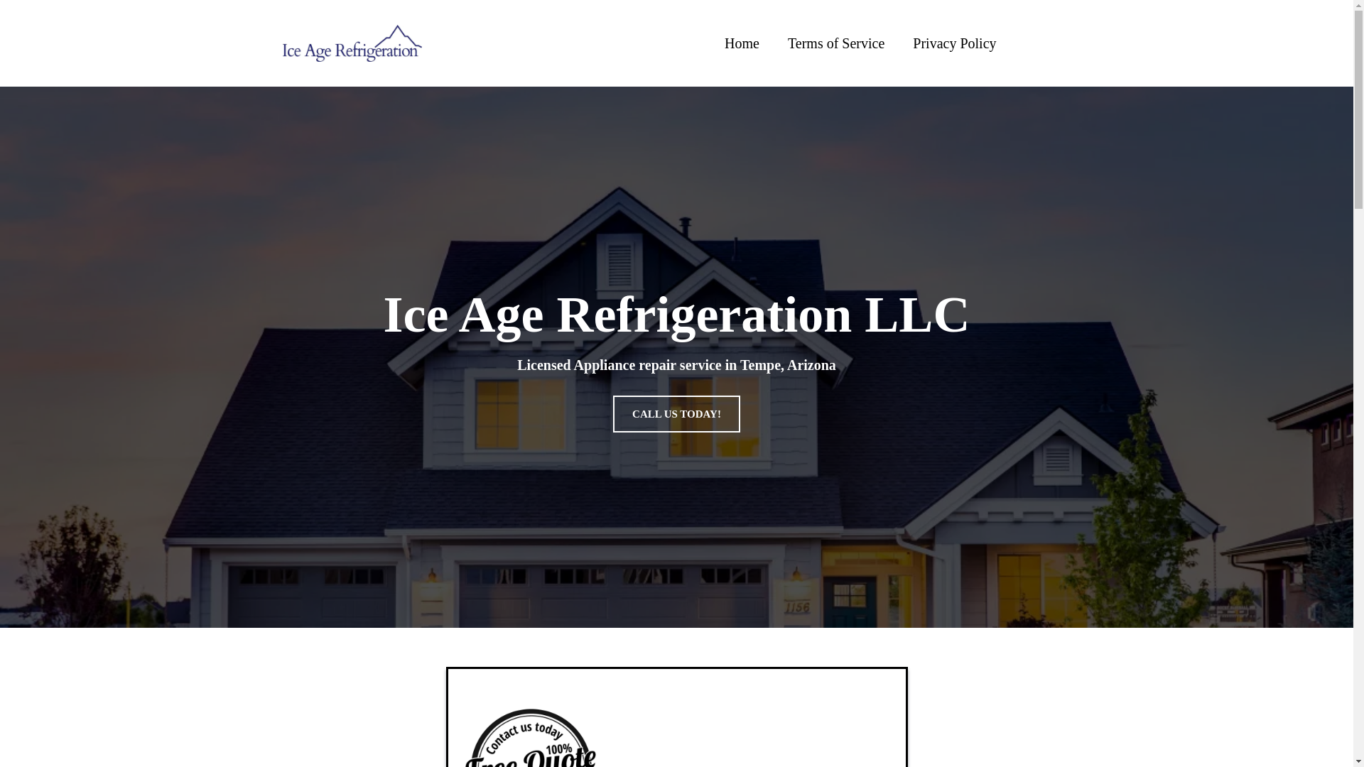 website screenshot of https://iceagerefrigerationllc.com/