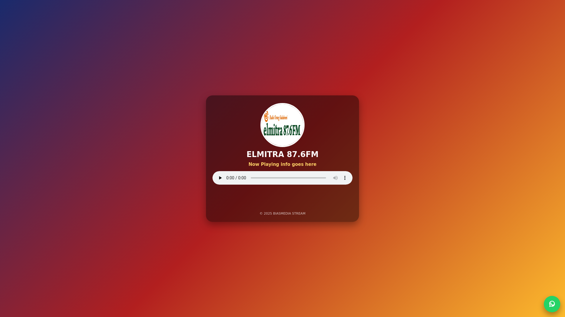 website screenshot of https://elmitrafm.com/