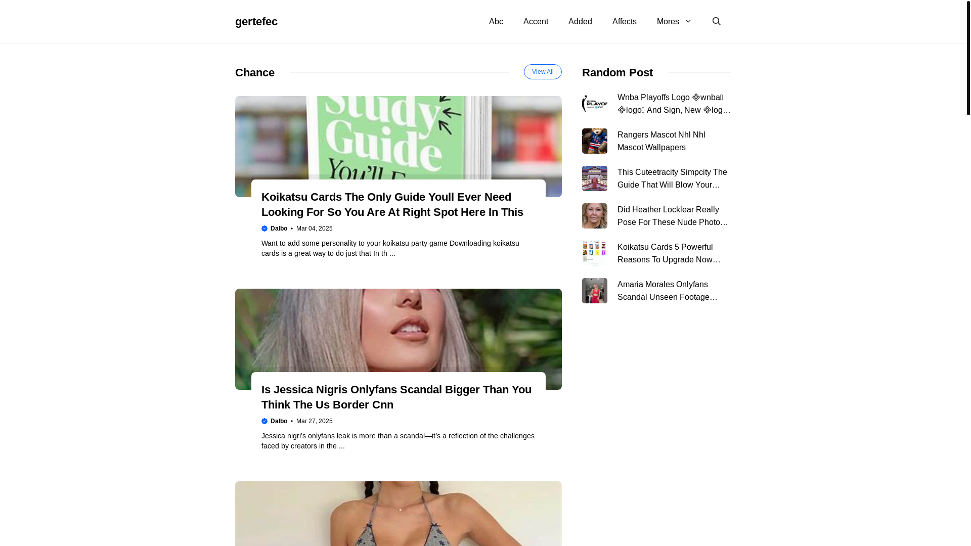 website screenshot of https://gertefec.life/