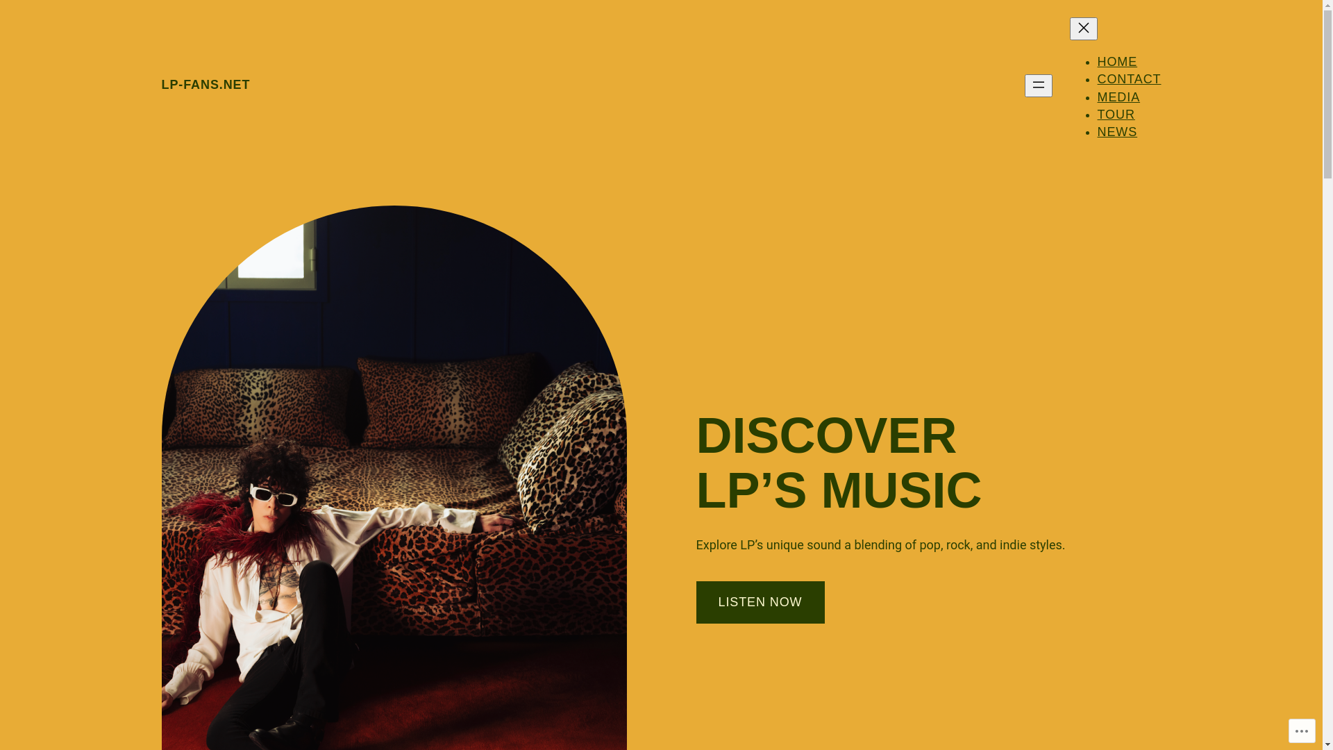 website screenshot of https://lp-fans.net/