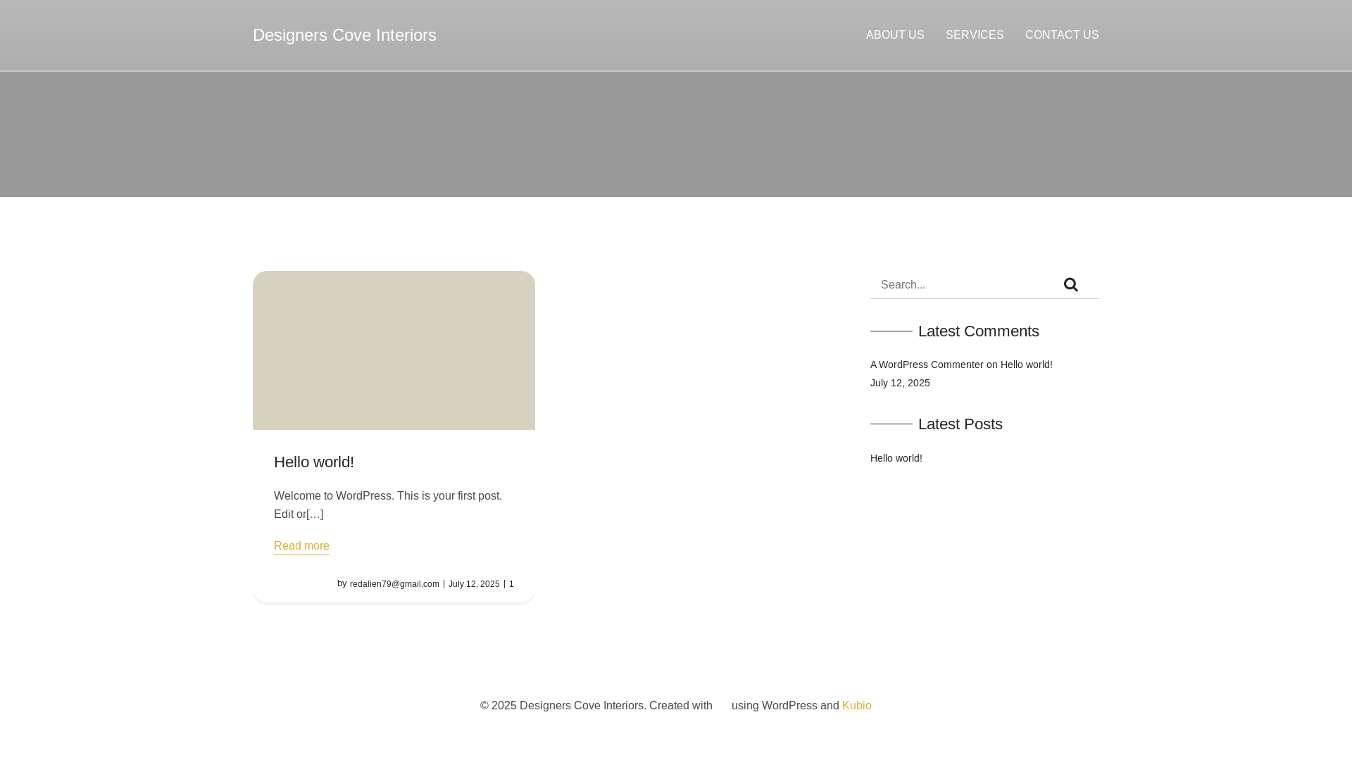 website screenshot of https://designerscoveinteriors.com/
