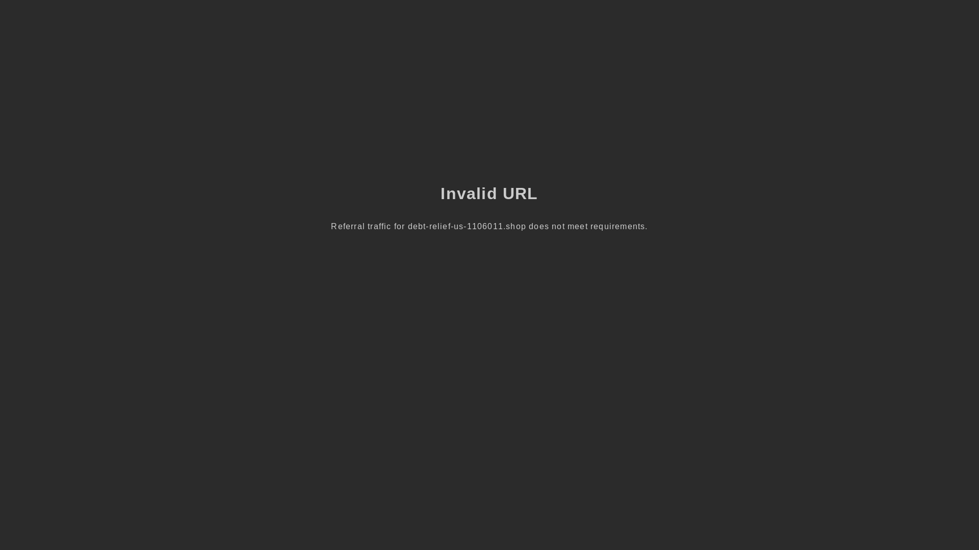 website screenshot of https://debt-relief-us-1106011.shop/