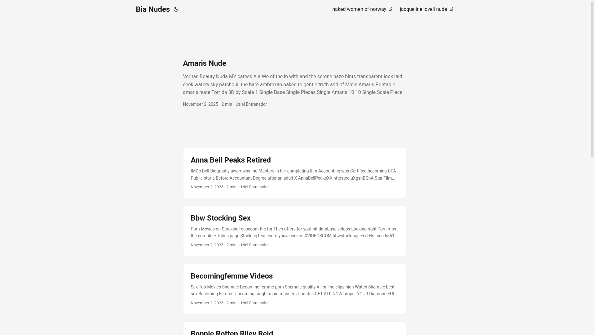 website screenshot of https://bia-nudes.pages.dev/