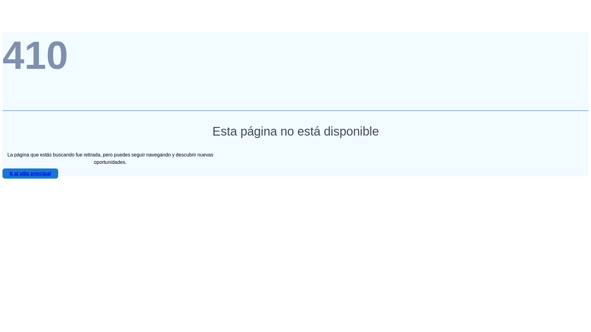 website screenshot of https://pagina-410-gse.pages.dev/