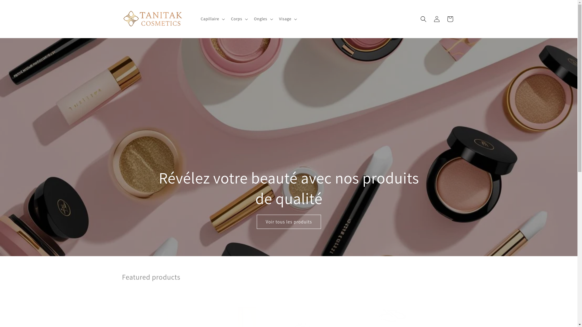 website screenshot of https://tanitak.tn/