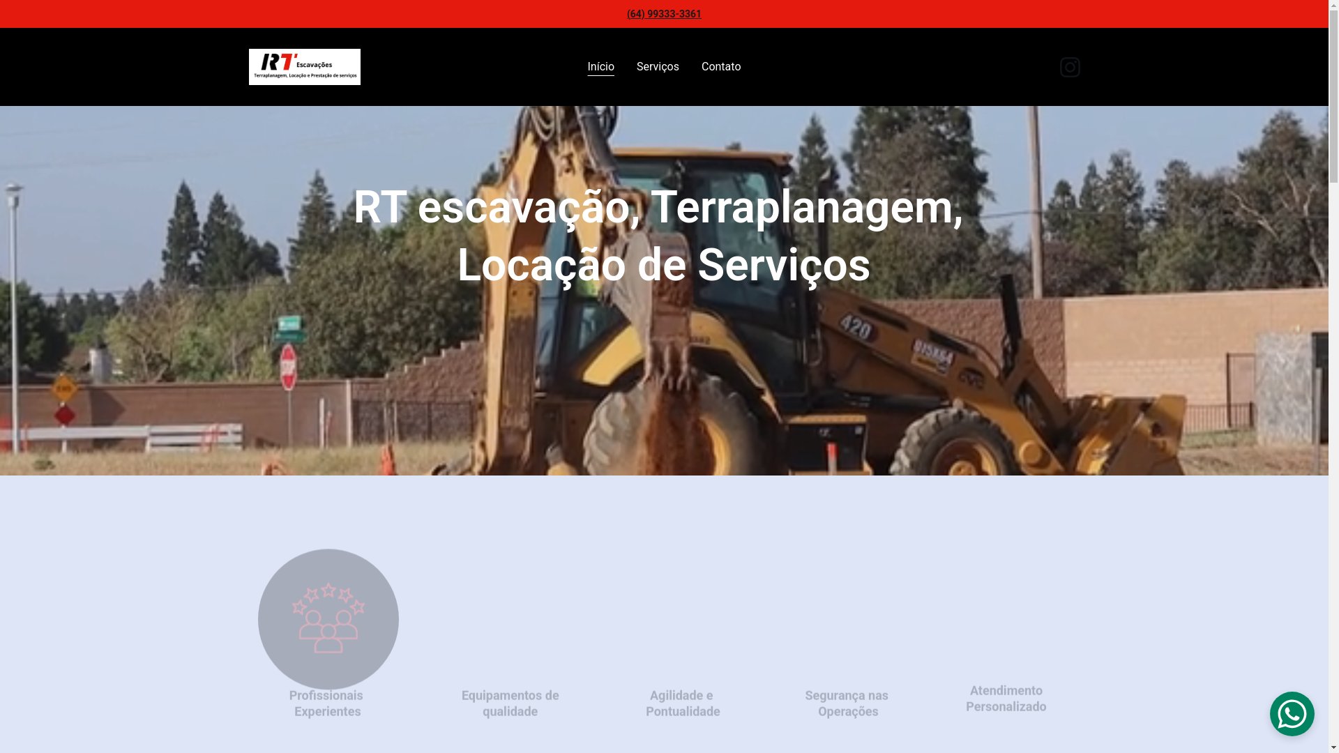 website screenshot of https://rtescavacoescn.com.br/