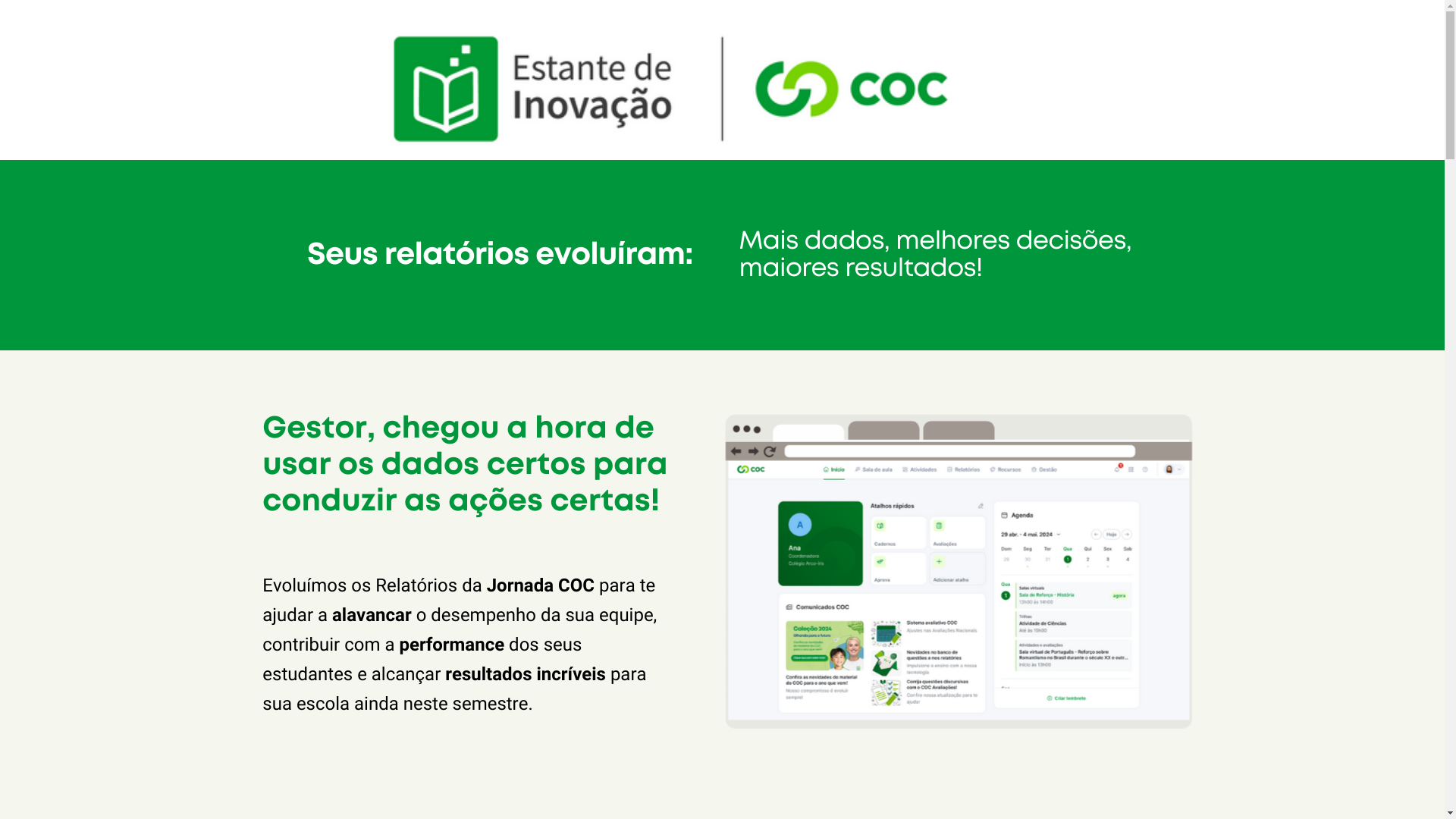 website screenshot of https://estantedeinovacao.com/