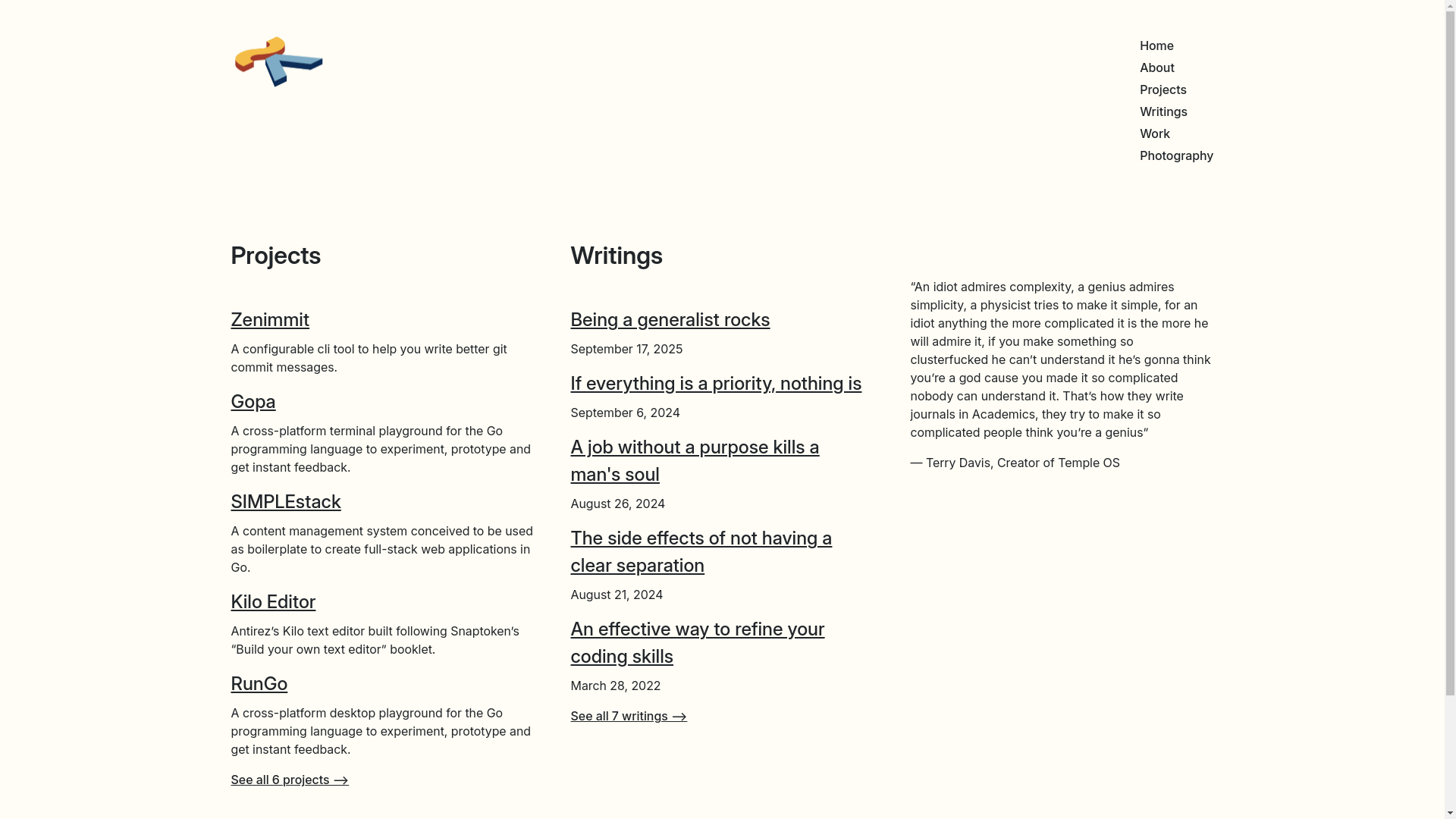 website screenshot of https://kevinsuner-com.pages.dev/