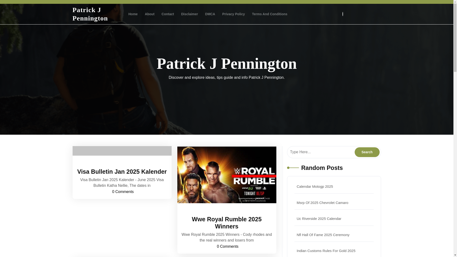 website screenshot of https://patrickjpenningtonr.pages.dev/