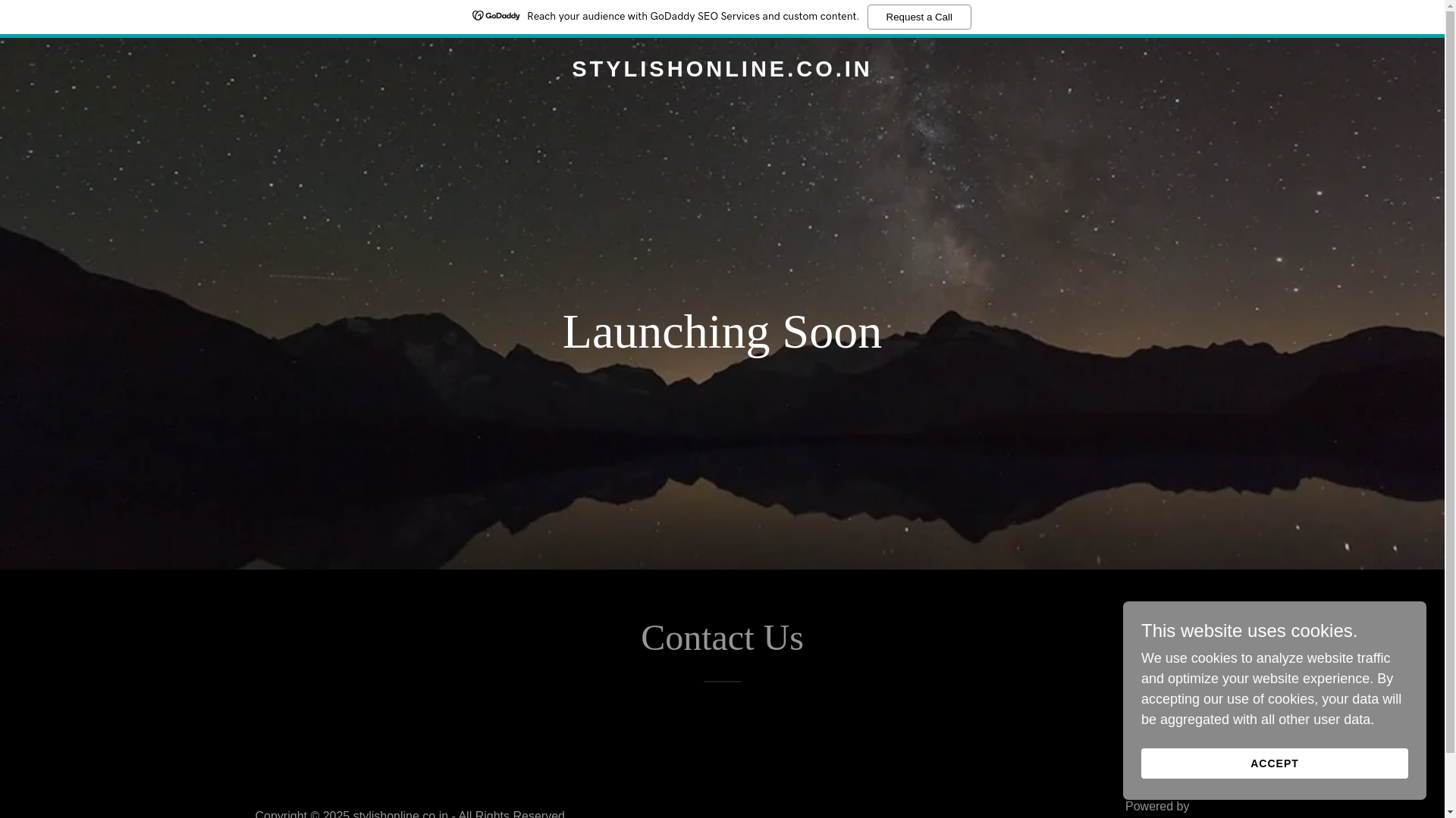 website screenshot of https://stylishonline.co.in/