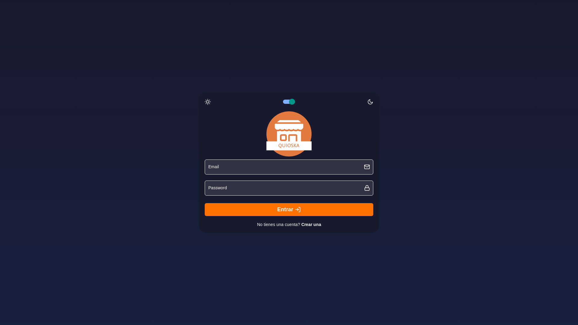 website screenshot of https://quioska-app.pages.dev/