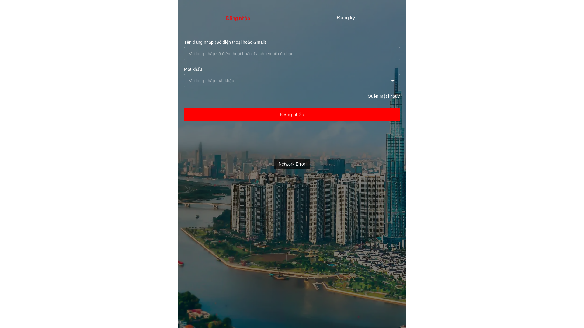 website screenshot of https://vingroupcompanyjsc.com/