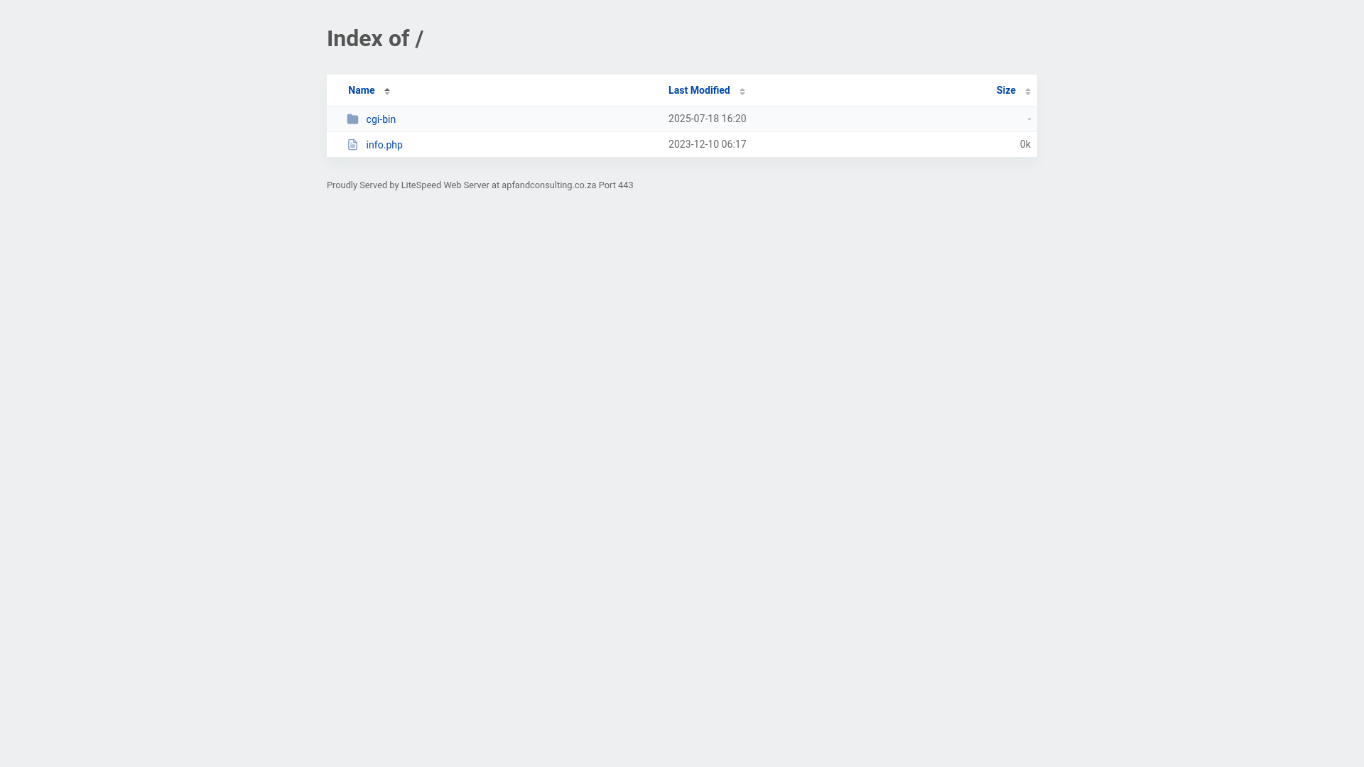 website screenshot of https://apfandconsulting.co.za/