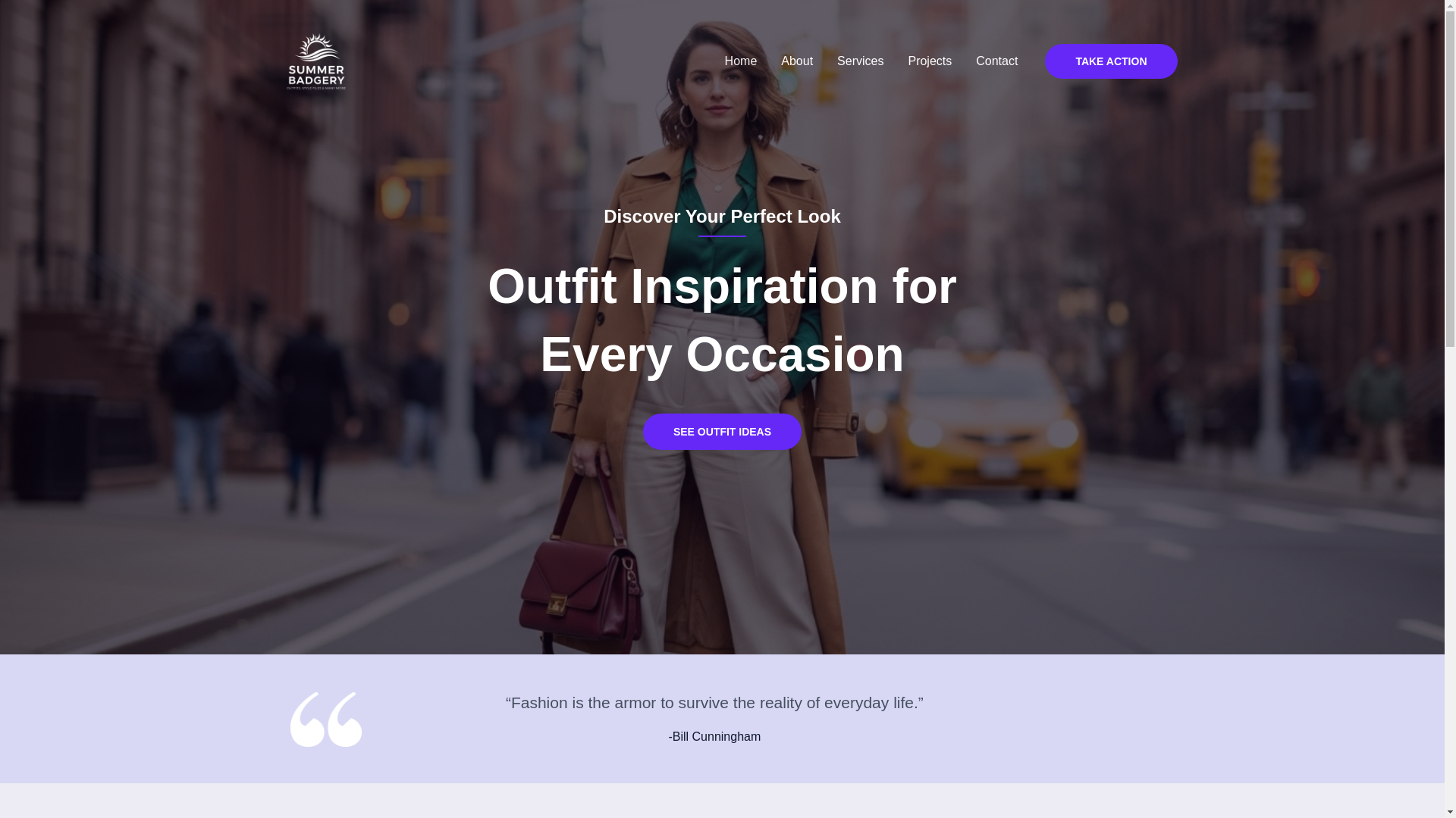 website screenshot of https://summerbadgery.com/